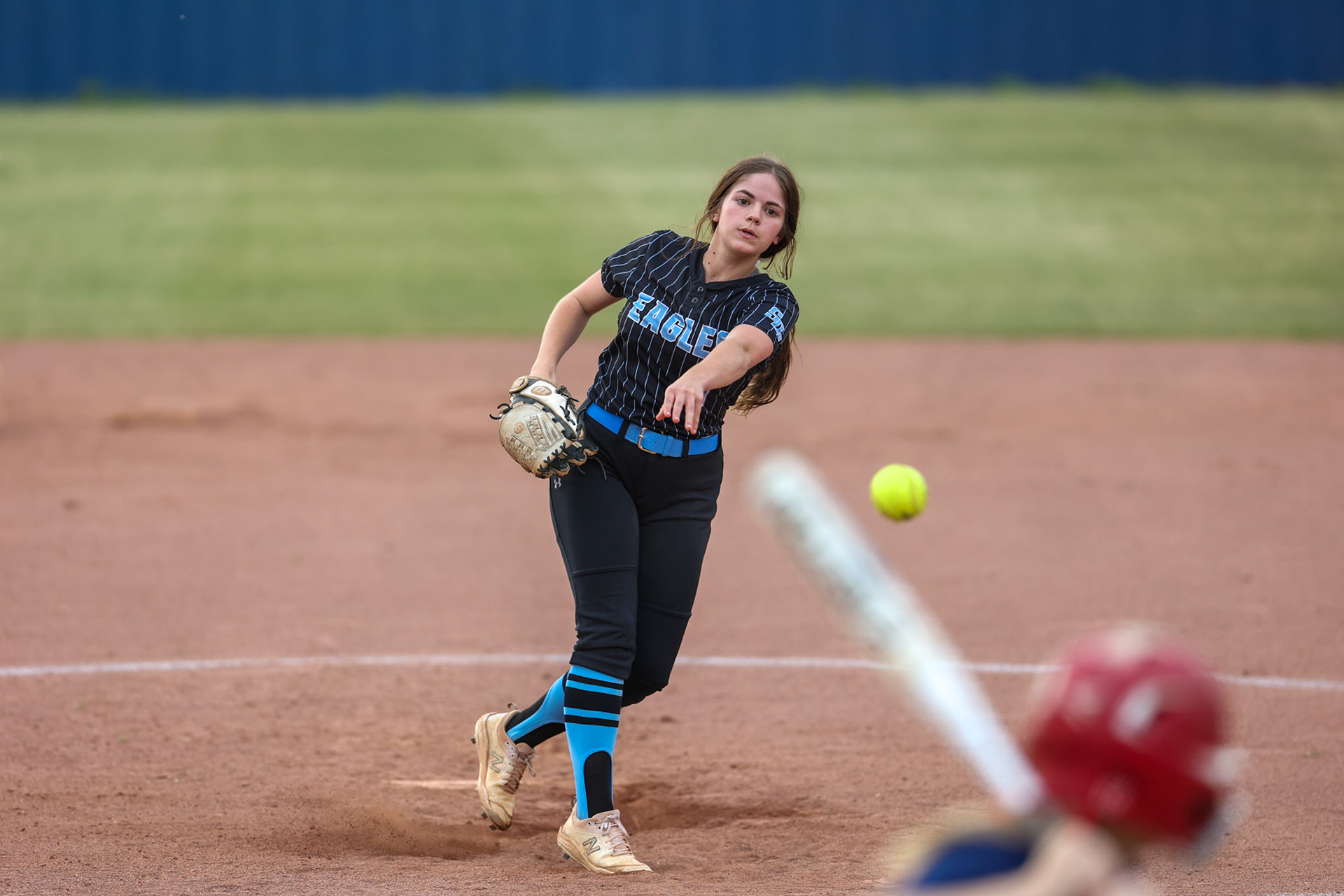 St. Benedict Softball vs Tipton Rosemark Academy at St. Benedict High School in Memphis, TN on May 3, 2022. (Ryan Beatty/SBA)