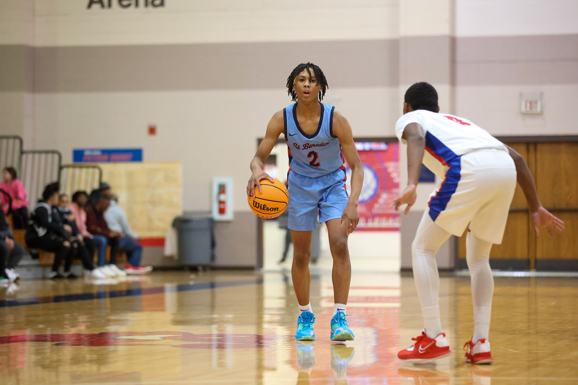SBA Boys Basketball at MUS. (Ryan Beatty Photo)