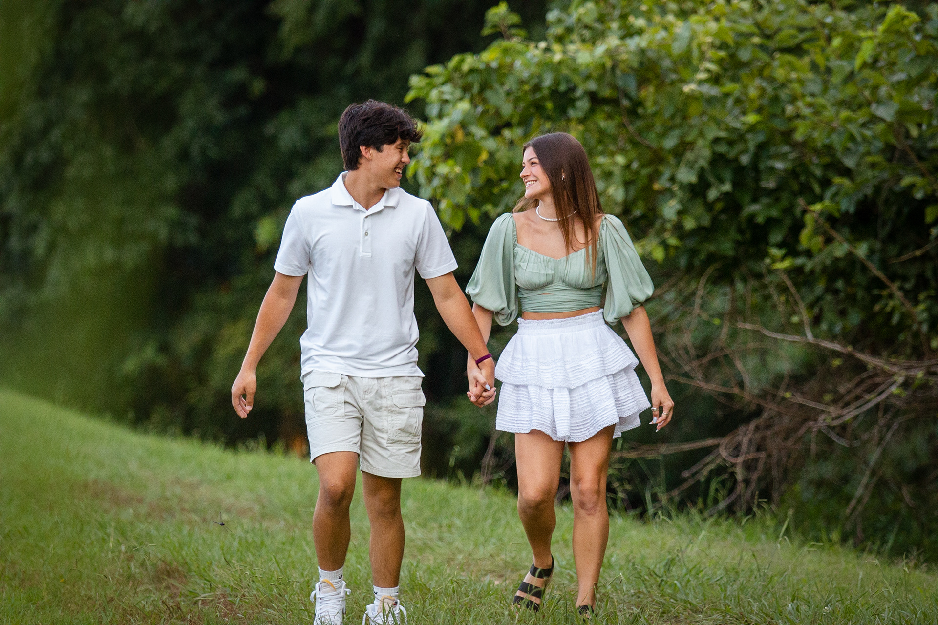 Erin and Bobby in Shelby Farms