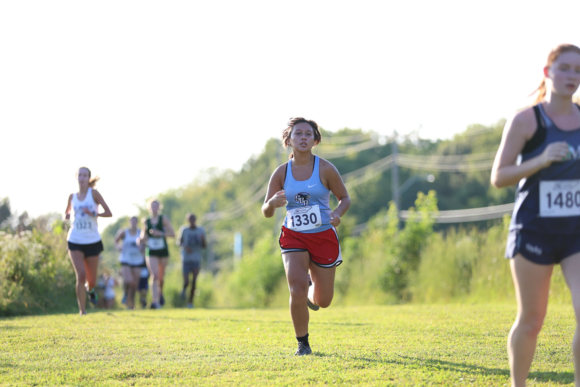 St. Benedict Cross Country MYA Meet 1 at Shelby Farms on Wednesday, September 14, 2022. (Ryan Beatty/SBA)