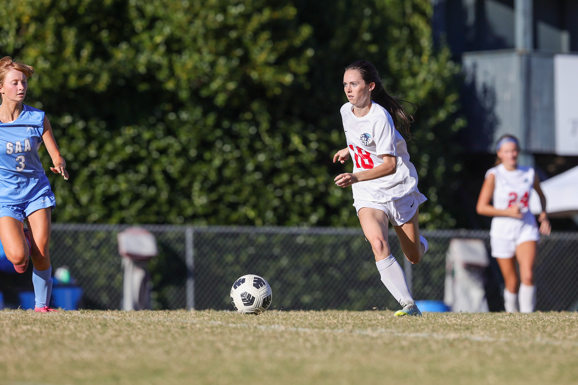 SBA Soccer vs St. Agnes at St. Agnes Academy in Memphis, TN on October 3, 2022. (Ryan Beatty)