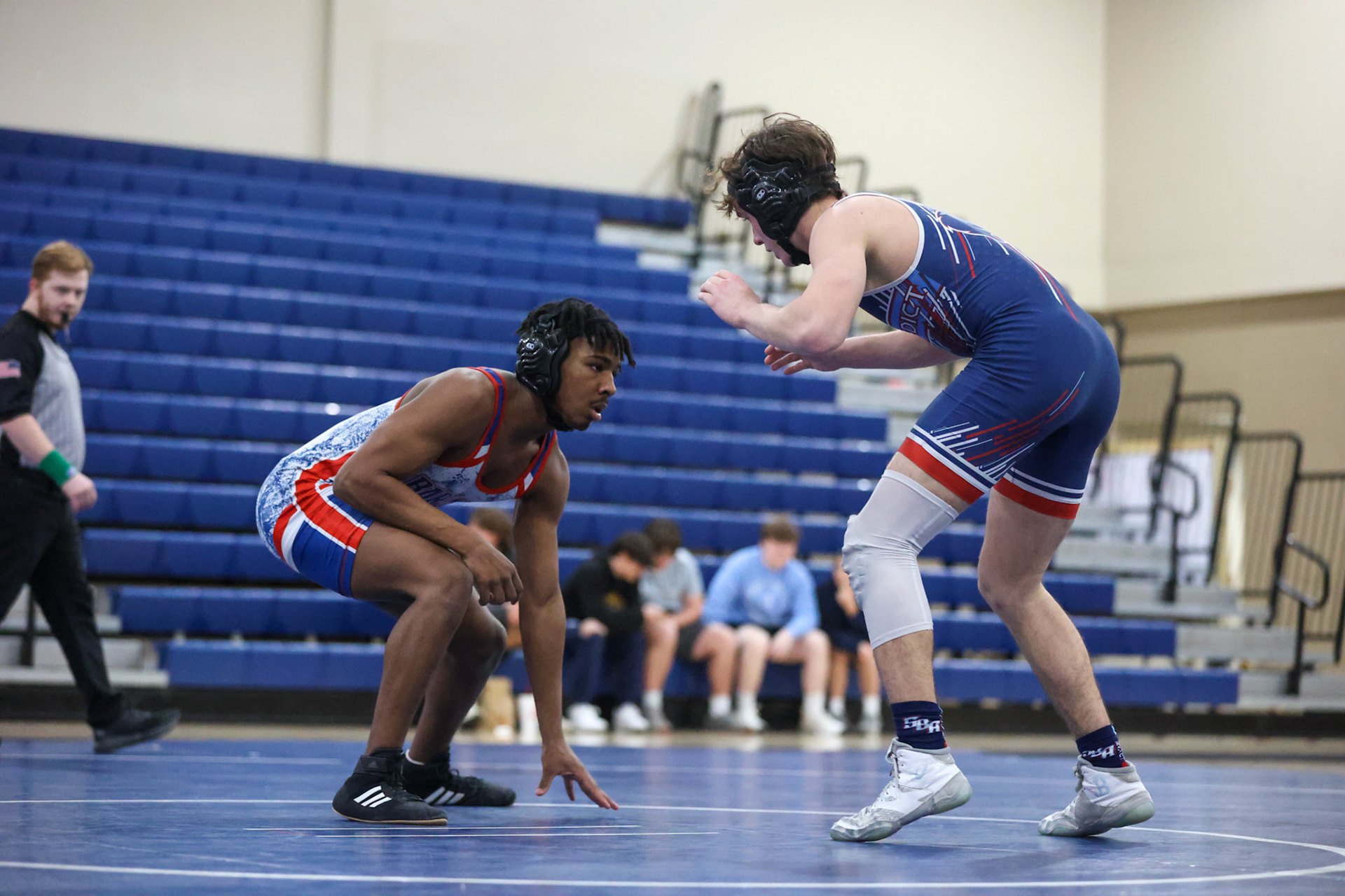 SBA Wrestling Senior Night vs Bartlett, Bolton, and ECS on Thursday, Feb. 10, 2022. (Ryan Beatty Photo)