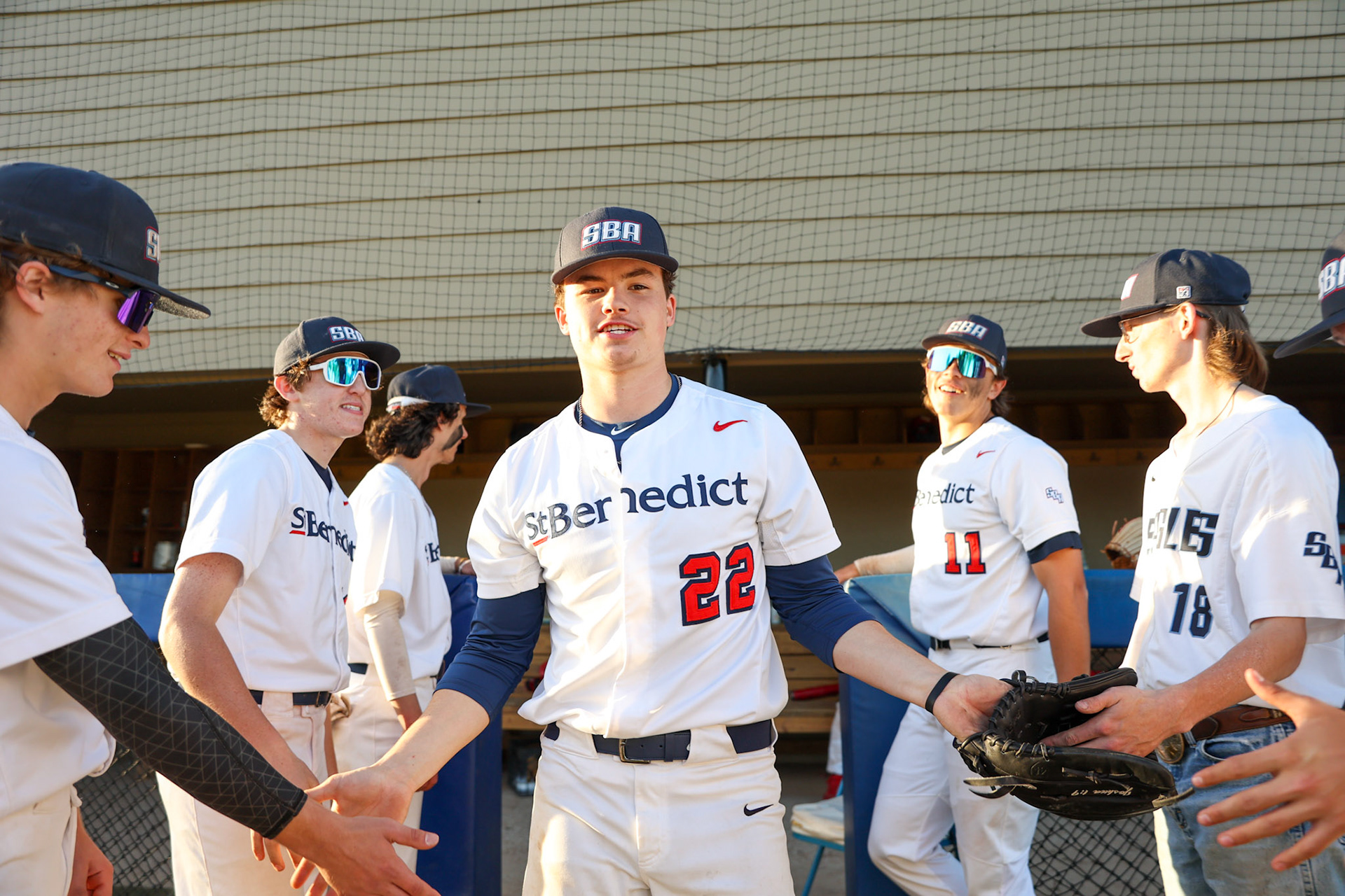 SBA Baseball Senior Night (Ryan Beatty Photo)