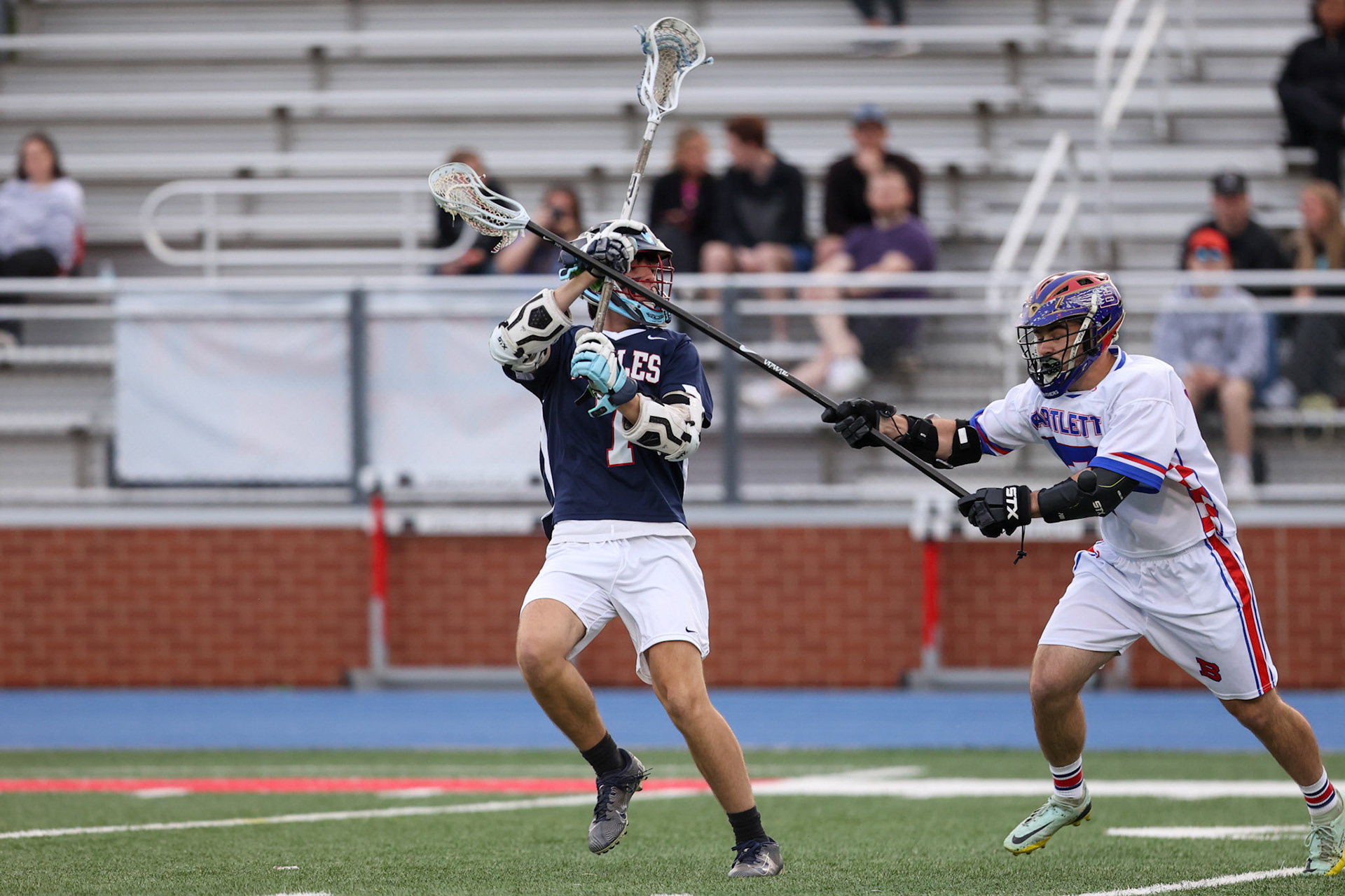 Boys Lacrosse vs Bartlett. (Ryan Beatty Photo)