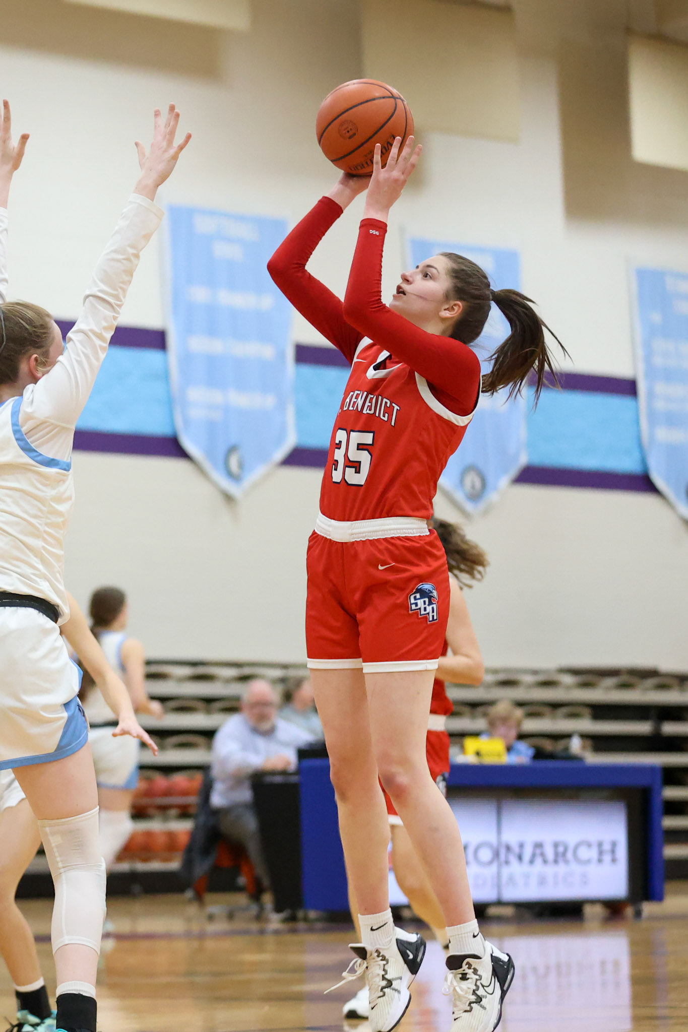 SBA Girls Basketball vs St. Agnes on Monday, January 23, 2022. (Ryan Beatty Photo)