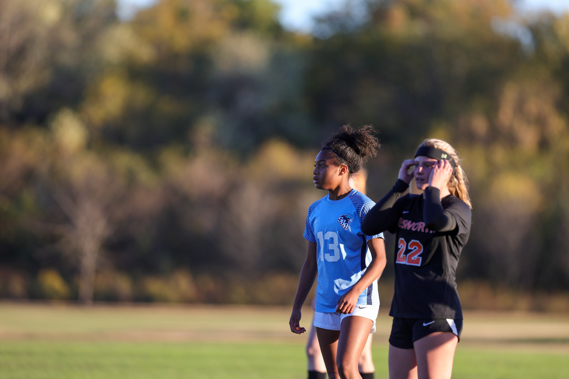 SBA Girl’s Soccer vs. Ensworth in the first round of the TSSAA State Tournament in Nashville, TN, on Oct. 17, 2022. (Ryan Beatty/SBA)