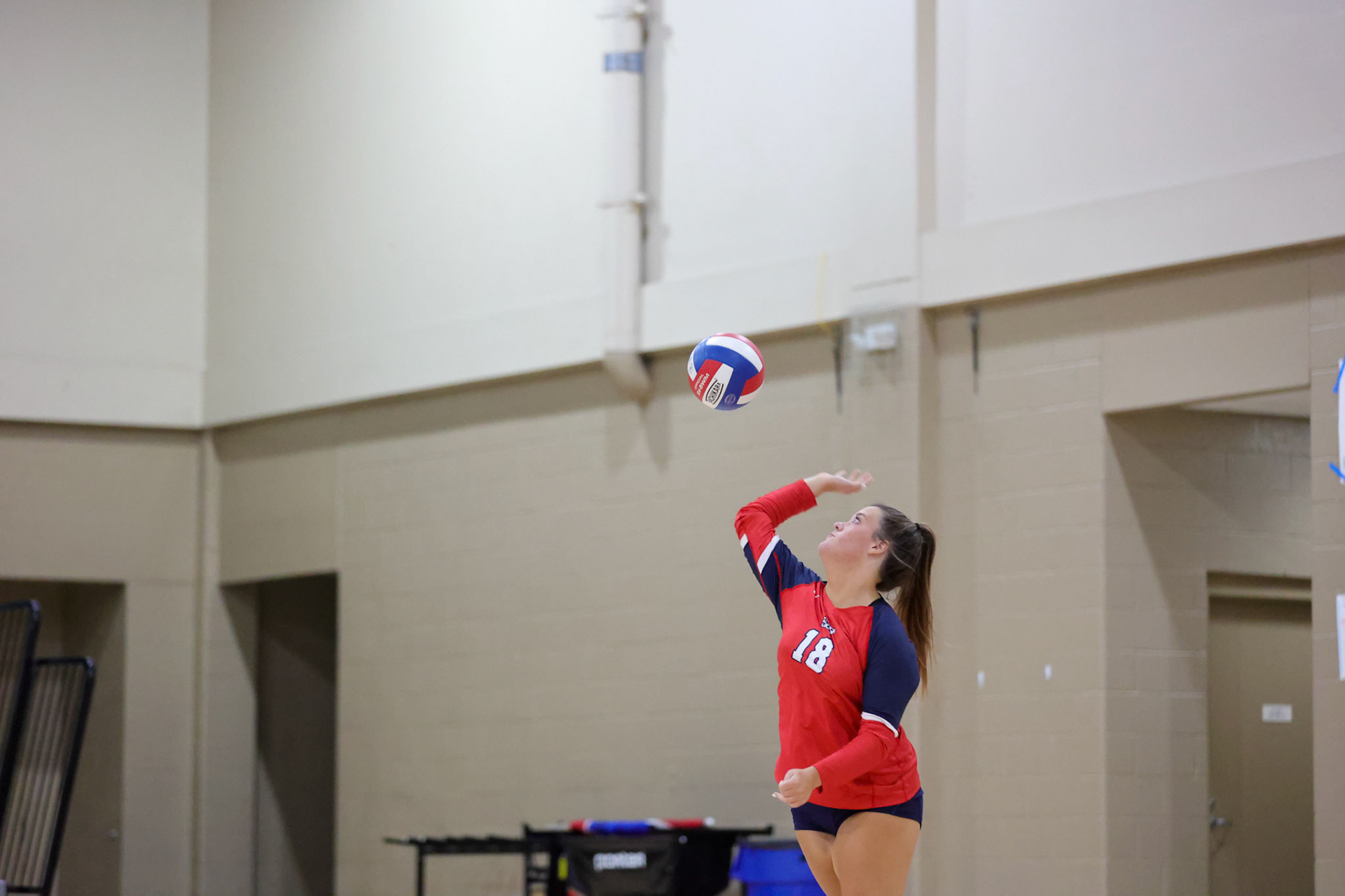 St. Benedict Volleyball vs White Station at St. Benedict at Auburndale in Memphis, TN on Thursday, September 22, 2022. (Ryan Beatty/SBA)
