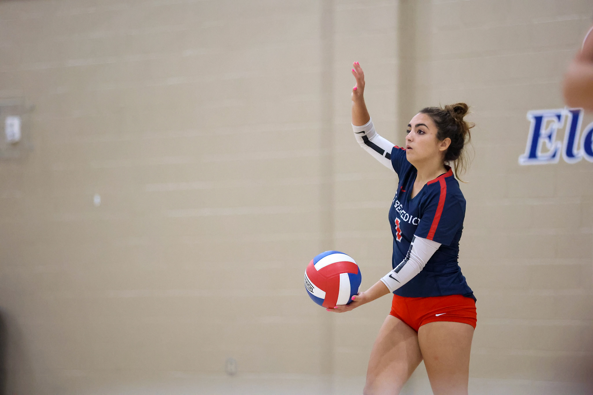 St. Benedict Volleyball vs West Memphis at St. Benedict on Monday, September 12, 2022. (Ryan Beatty/SBA)