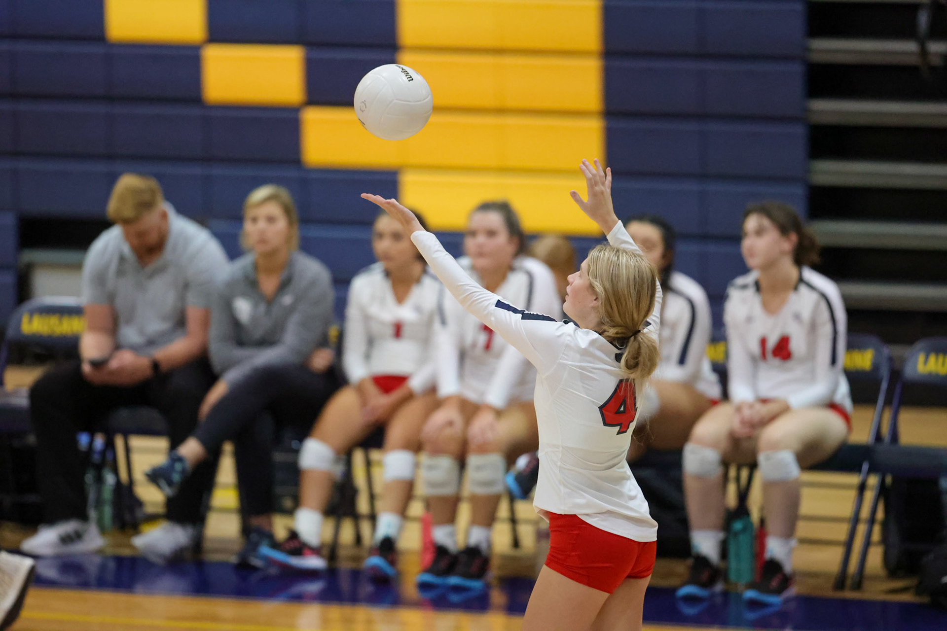 SBA Volleyball vs Lausanne on Wednesday, August 17, 2022. (Ryan Beatty/SBA)