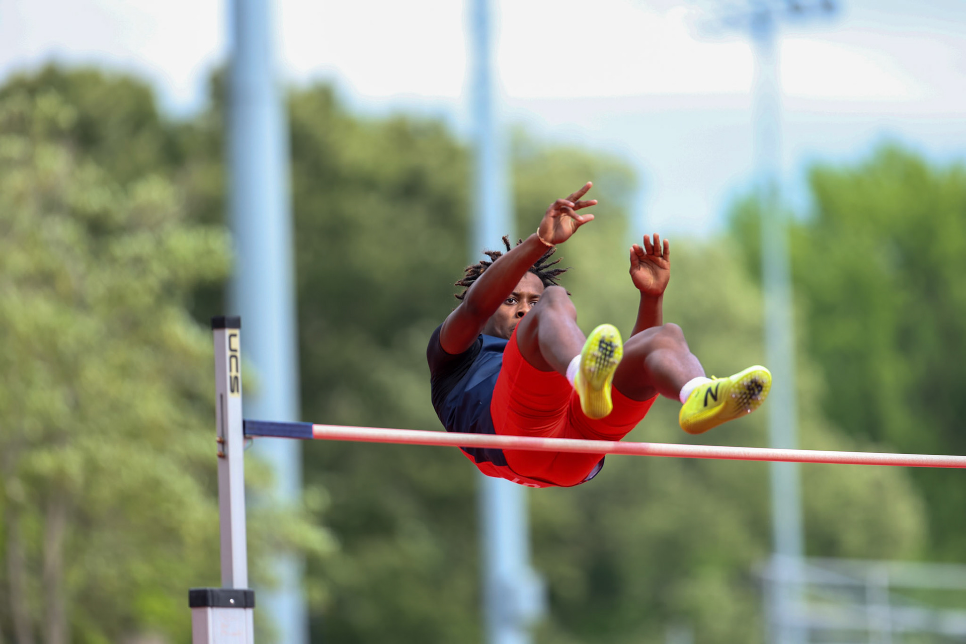 St. Benedict Track at Memphis University School in Memphis, TN on May 3, 2022. (Ryan Beatty/SBA)