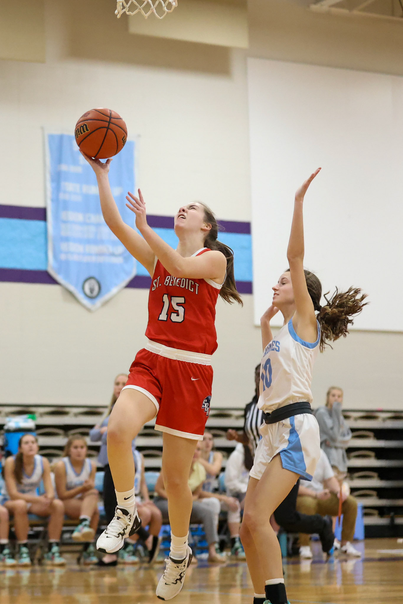 SBA Girls Basketball vs St. Agnes on Monday, January 23, 2022. (Ryan Beatty Photo)