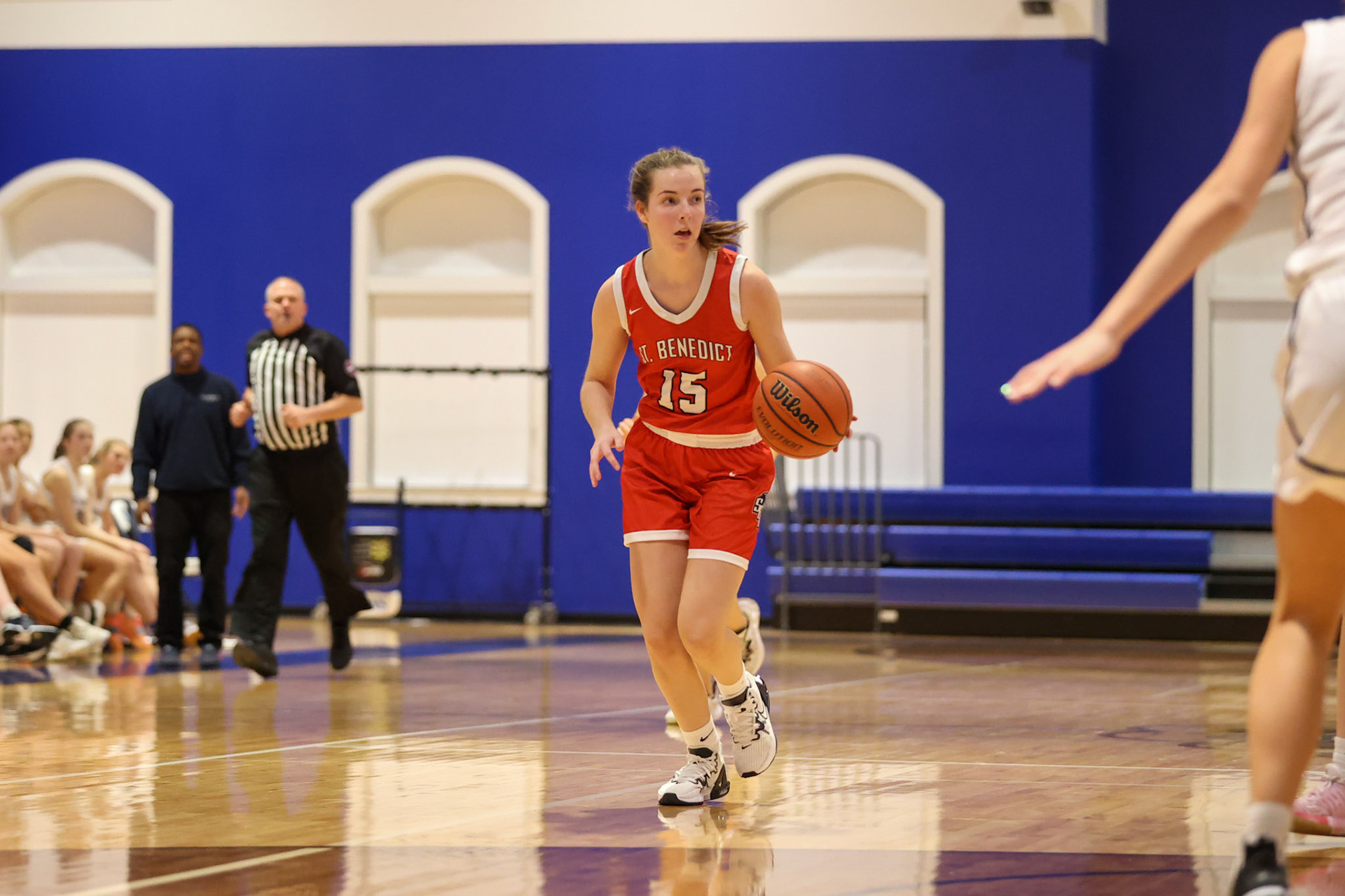 SBA Girls Basketball vs St. Mary’s. (Ryan Beatty Photo)