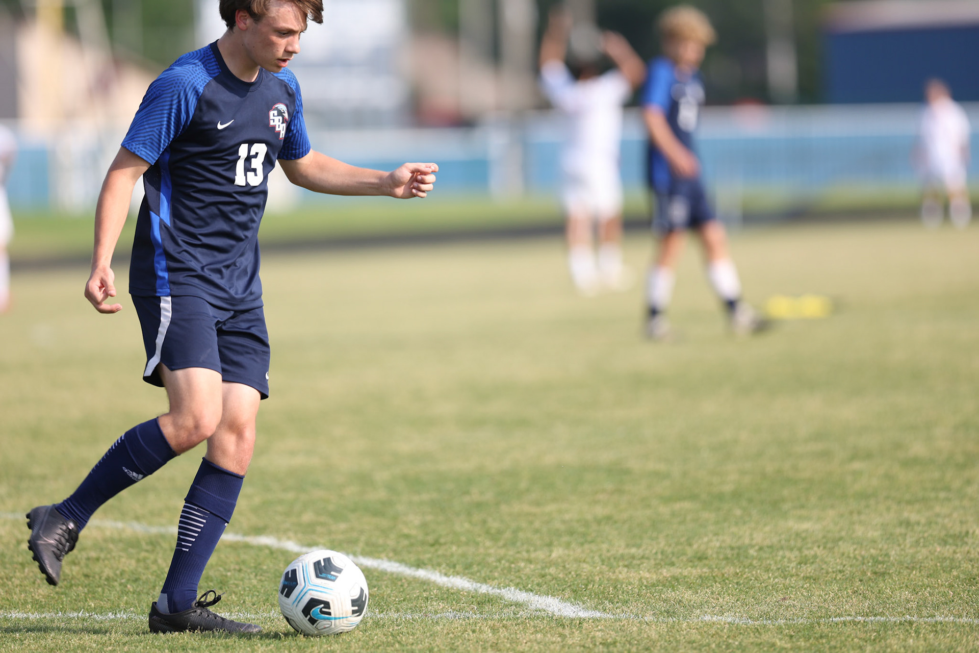 St. Benedict Soccer vs MUS at St. Benedict at Auburndale High School in Memphis, TN on May 12, 2022. (Ryan Beatty/SBA)