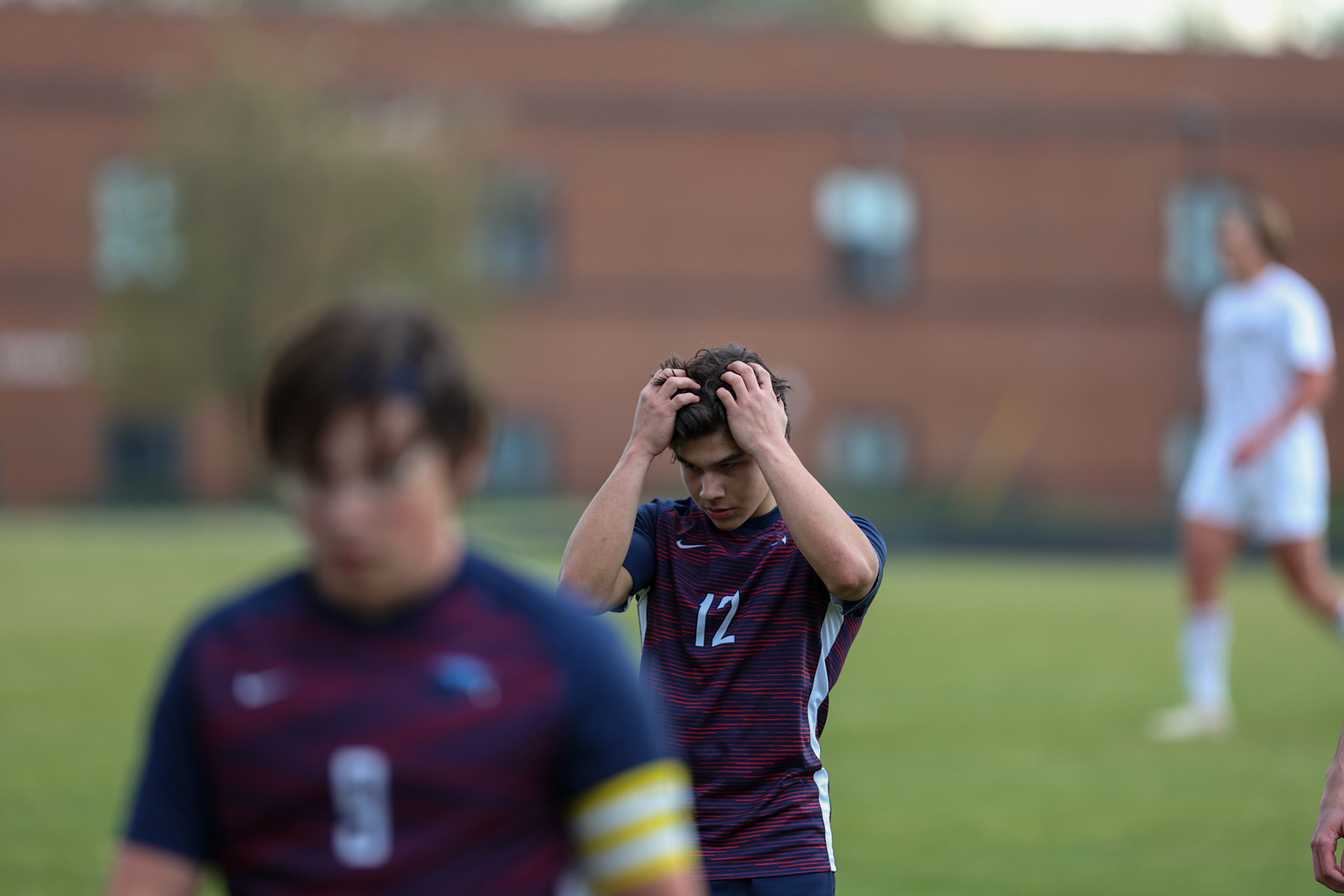 St. Benedict Soccer vs Millington on April 7, 2022 at St. Benedict At Auburndale High School in Memphis, TN. (Ryan Beatty/SBA)