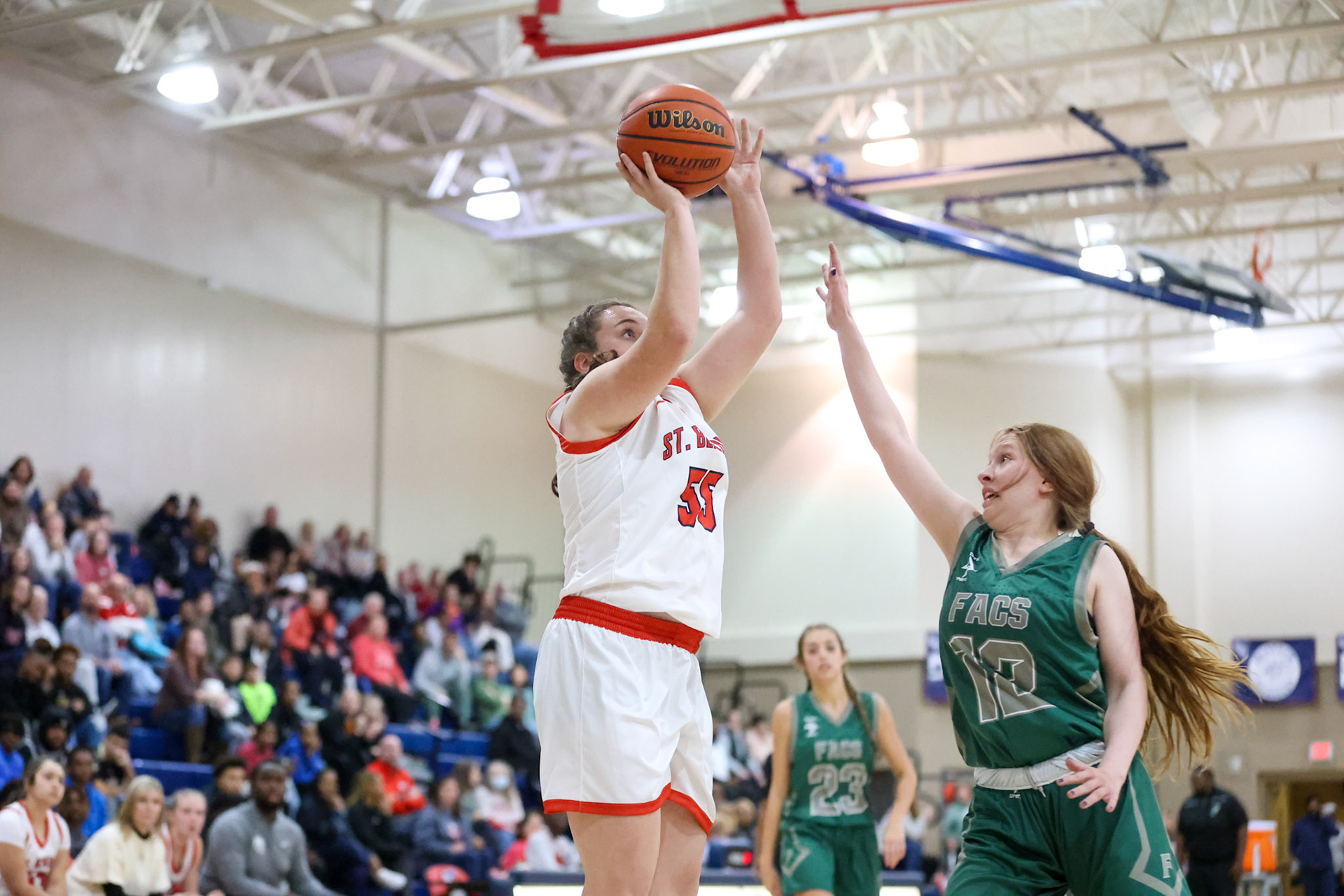 SBA Basketball vs FACS on Friday, Nov. 18, 2022. (Ryan Beatty/SBA)
