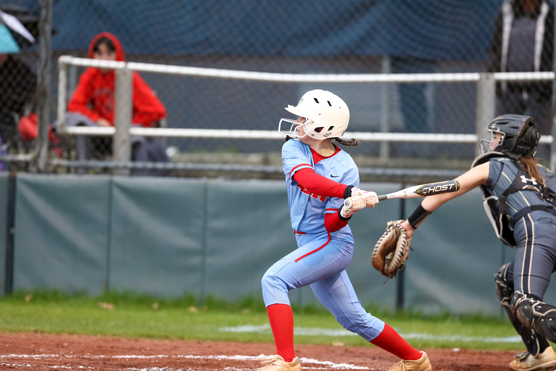 St. Benedict Softball vs Millington on Senior Night at St. Benedict at Auburndale in Memphis, TN on April 20, 2022. (Ryan Beatty/SBA)