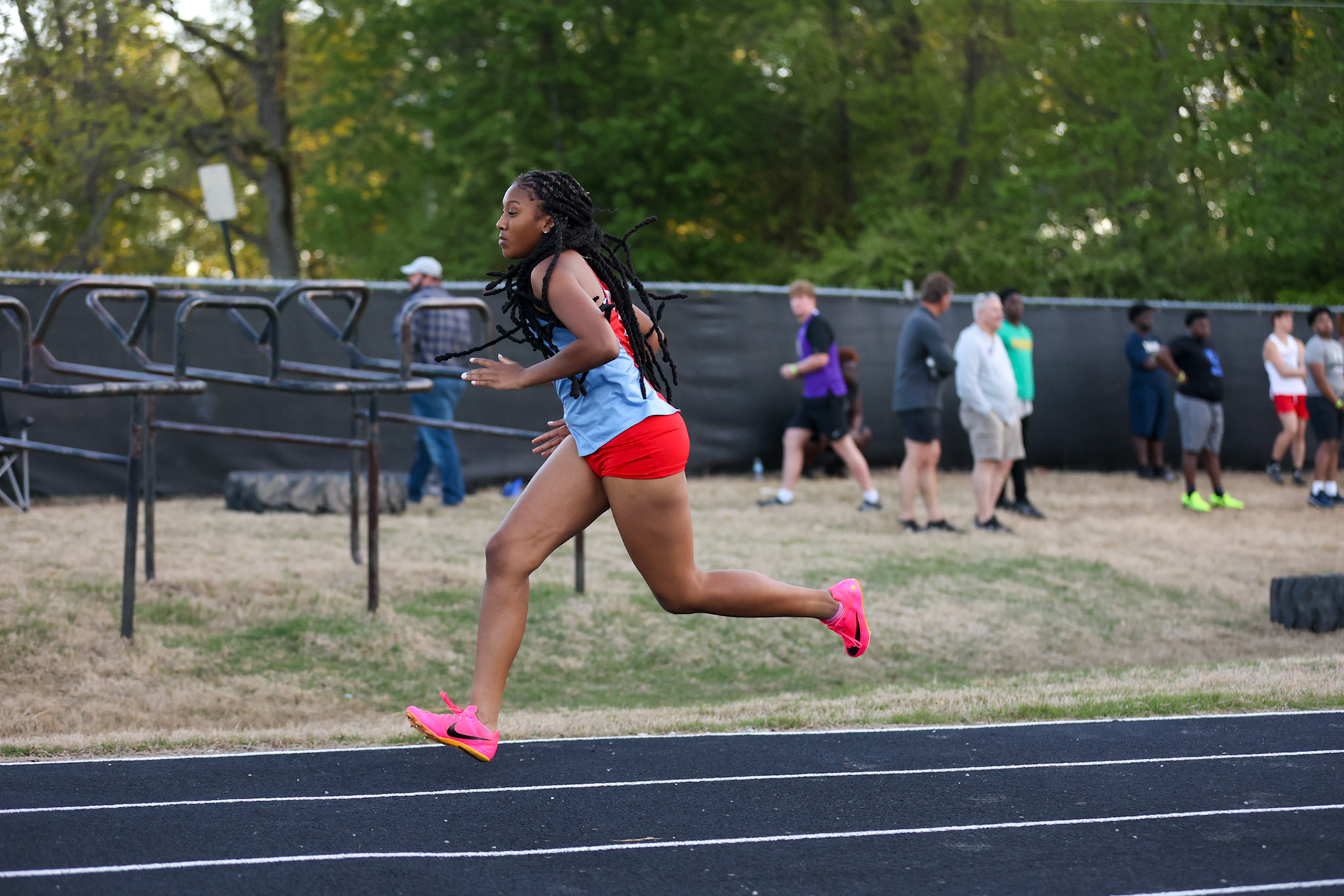 SBA Track at Houston Classic on Friday, April 14, 2023, at Houston High School in Memphis, TN. (Ryan Beatty Photo)