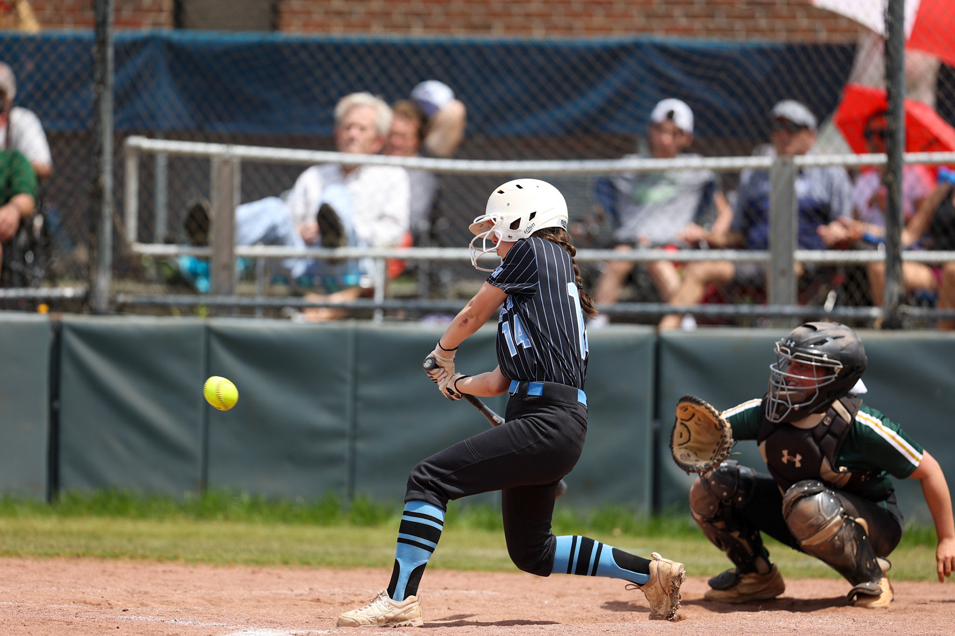 St. Benedict Softball vs Briarcrest at St. Benedict at Auburndale High School on April 23, 2022.  (Ryan Beatty/SBA)