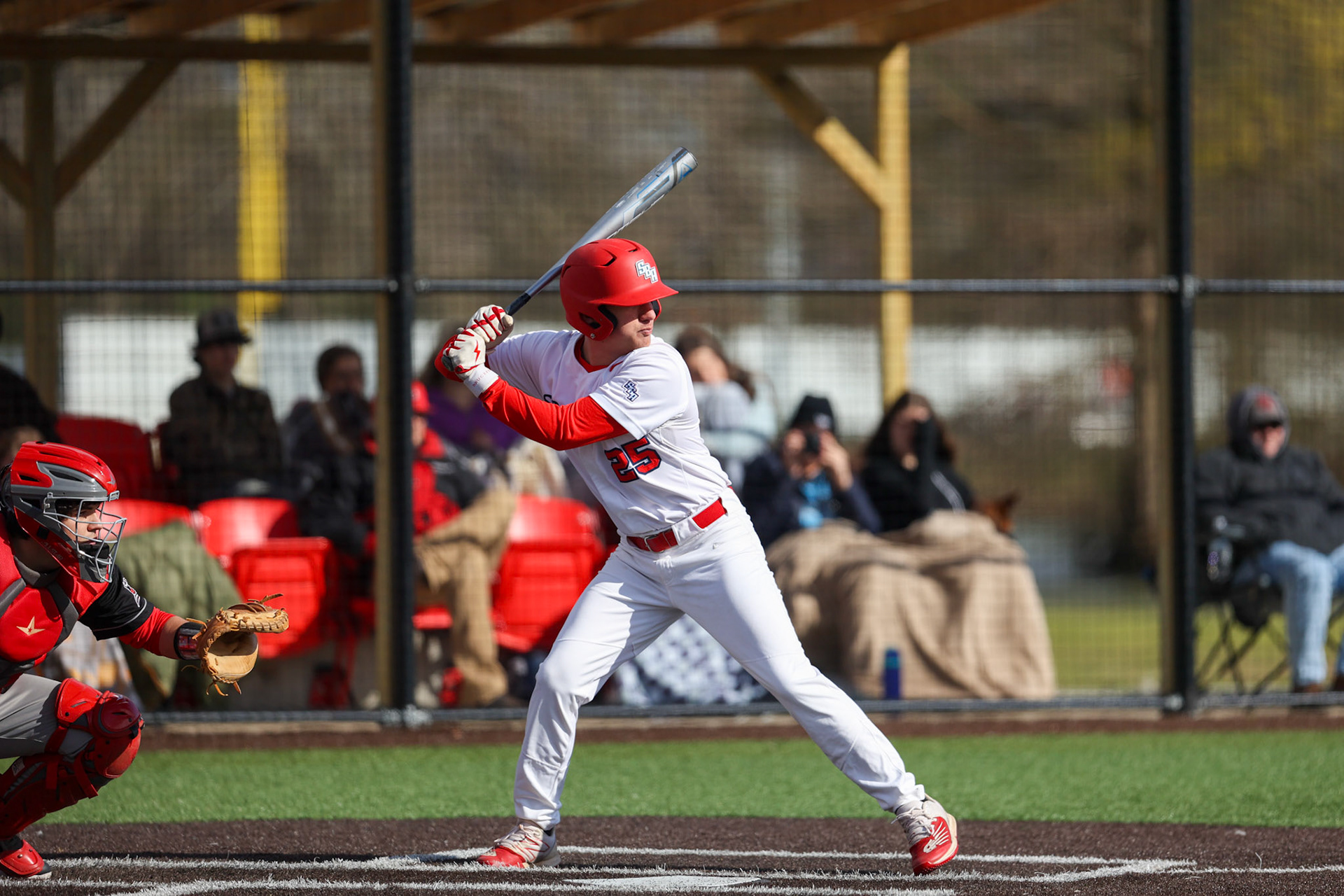 SBA Baseball vs Fayette Academy at USA Stadium in Millington, TN on Monday, March 13, 2023. (Ryan Beatty Photo)