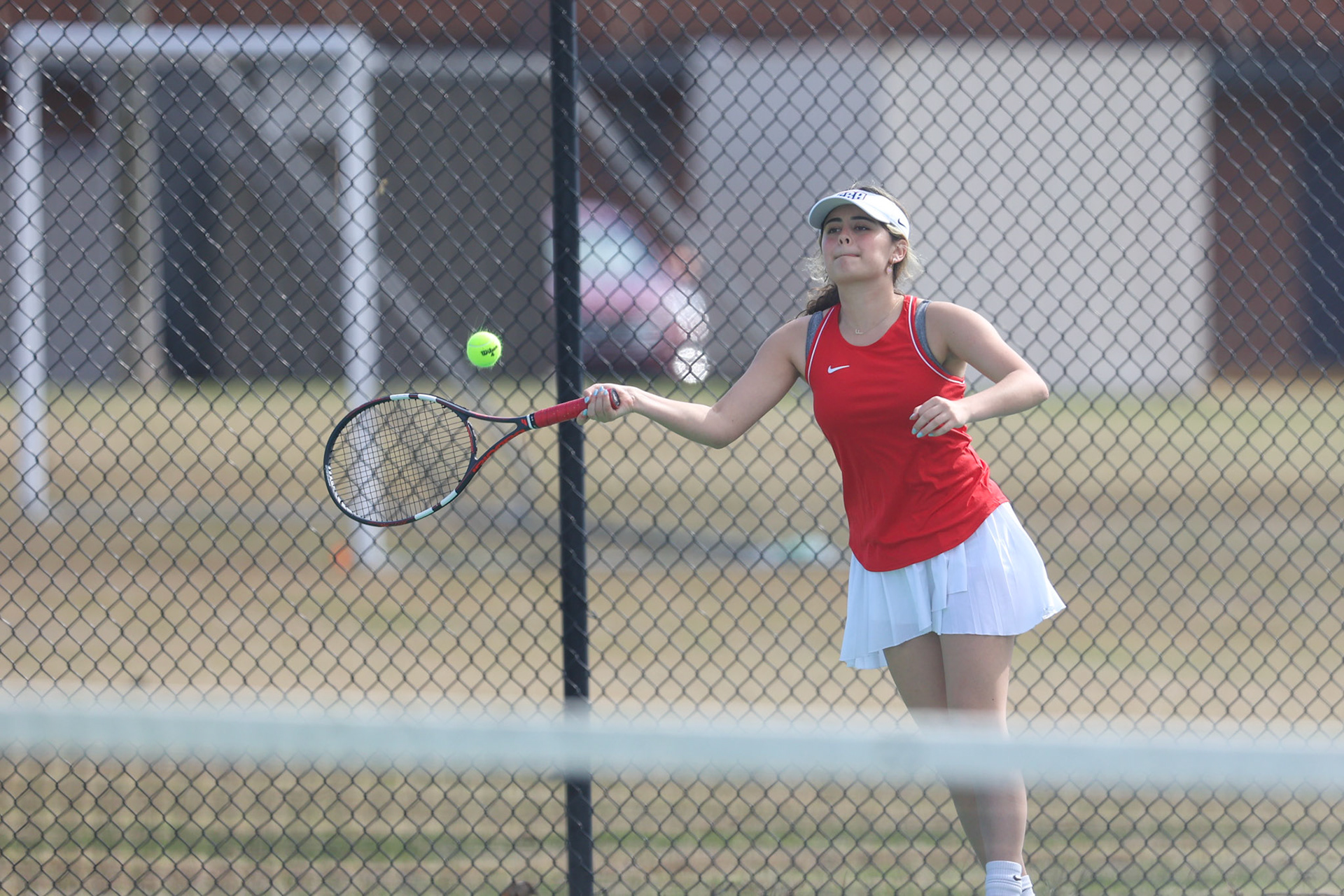 St. Benedict Tennis vs St. Mary’s on April 5, 2022 at St. Benedict at Auburndale High School in Memphis, TN. (Ryan Beatty/SBA)