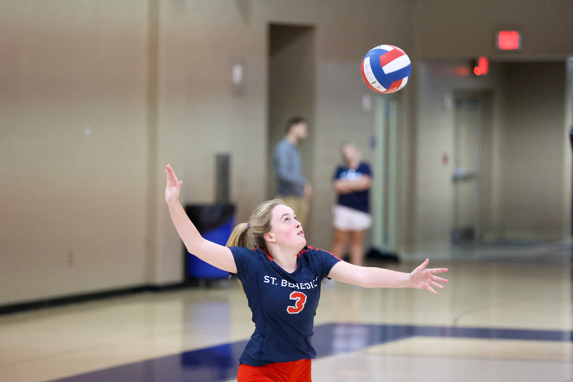 St. Benedict Volleyball vs West Memphis at St. Benedict on Monday, September 12, 2022. (Ryan Beatty/SBA)