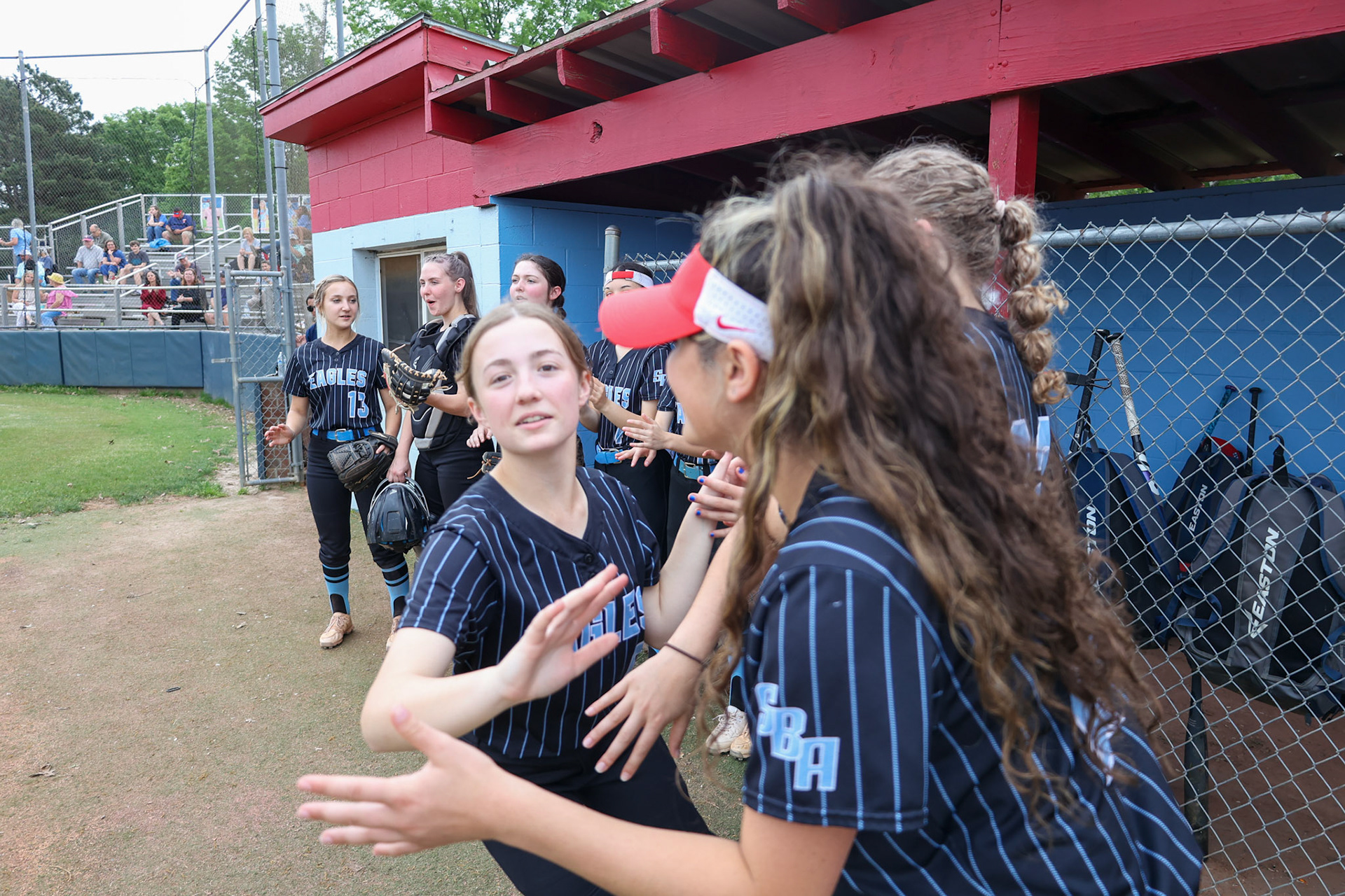 St. Benedict Softball vs Tipton Rosemark Academy at St. Benedict High School in Memphis, TN on May 3, 2022. (Ryan Beatty/SBA)
