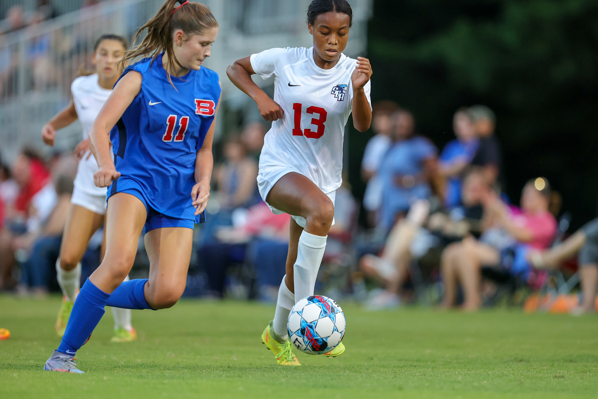 SBA Soccer vs Bartlett at Bartlett High School on Thursday, August 18, 2022. (Ryan Beatty/SBA)