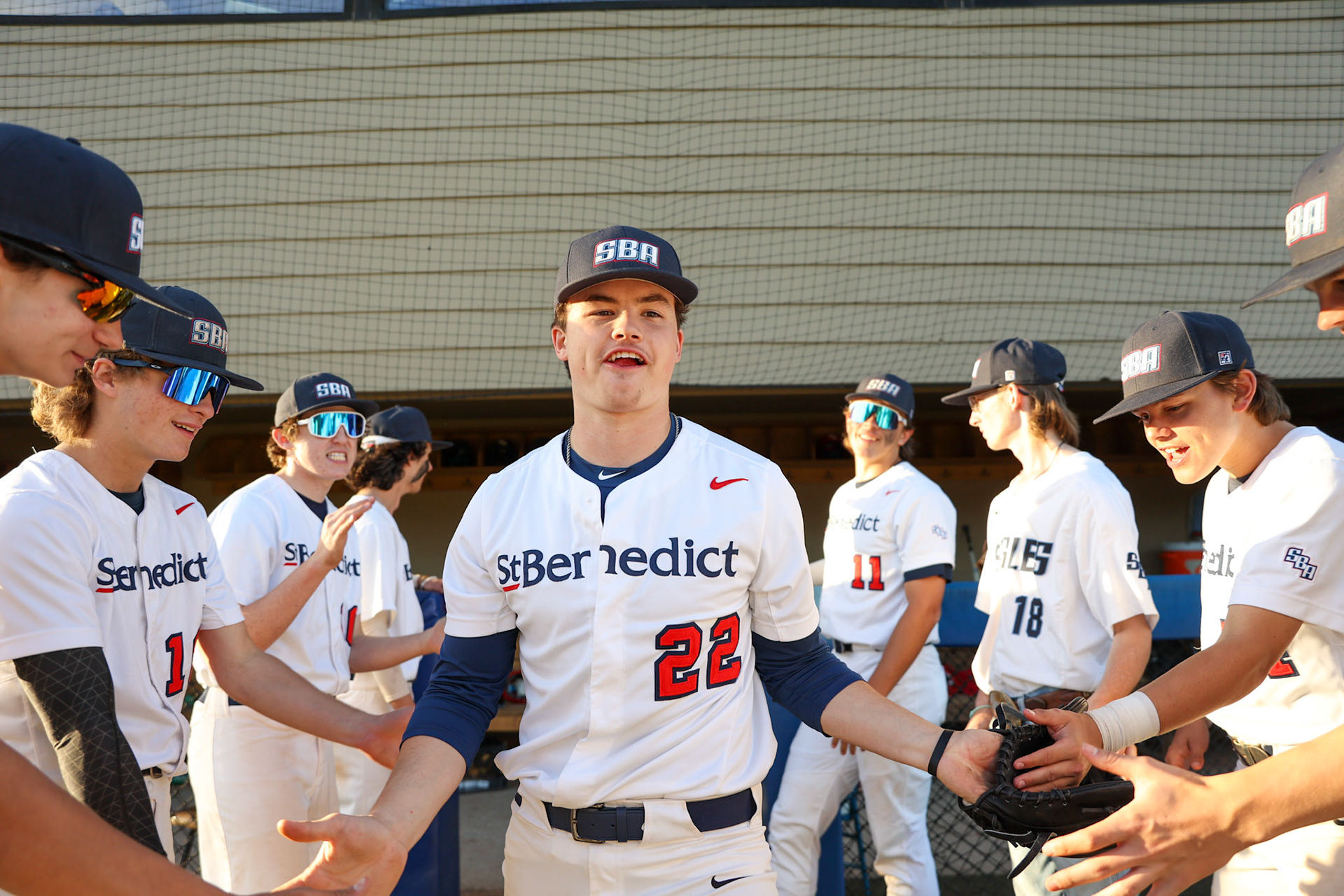 SBA Baseball Senior Night (Ryan Beatty Photo)