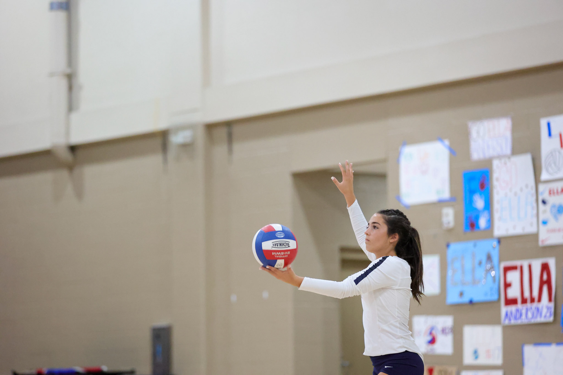 St. Benedict Volleyball vs White Station at St. Benedict at Auburndale in Memphis, TN on Thursday, September 22, 2022. (Ryan Beatty/SBA)