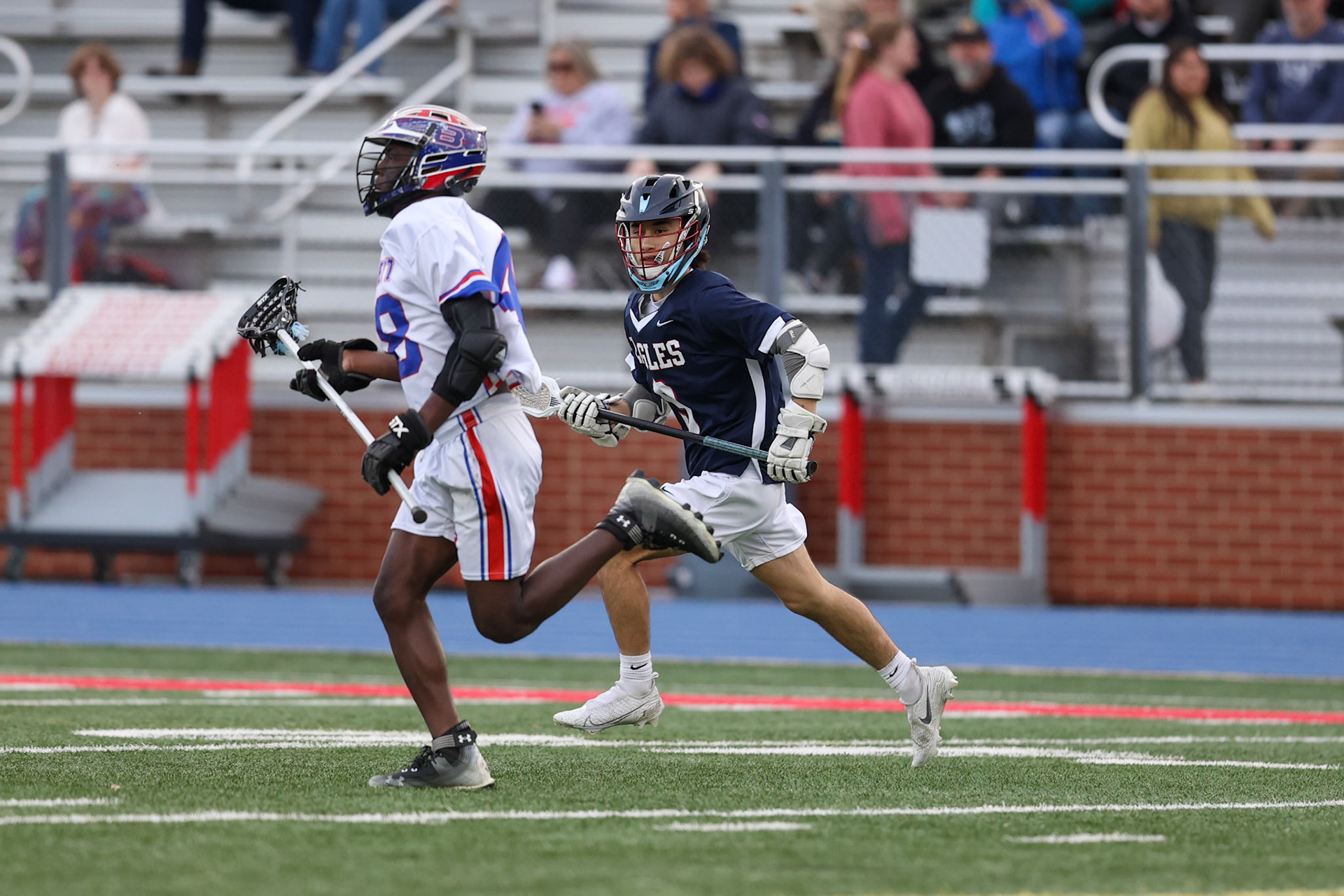 Boys Lacrosse vs Bartlett. (Ryan Beatty Photo)