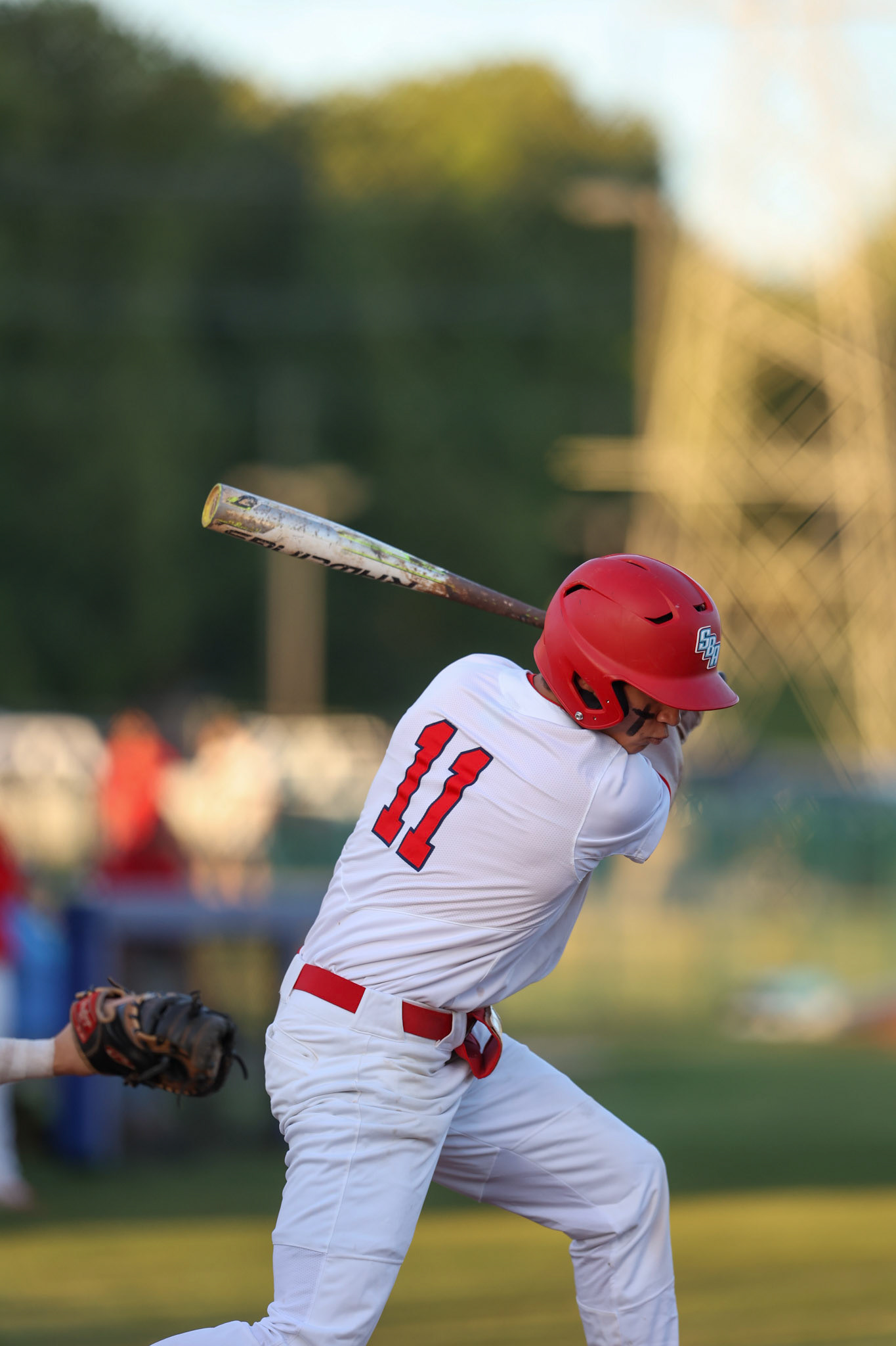 St. Benedict Baseball Senior Night vs CBHS at St. Benedict at Auburndale High School on April 26, 2022.  (Ryan Beatty/SBA)