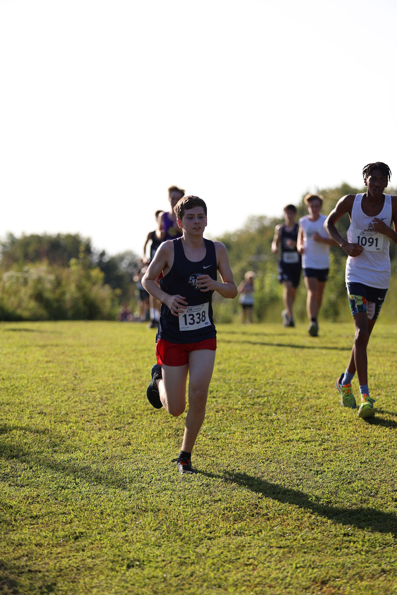 St. Benedict Cross Country MYA Meet 1 at Shelby Farms on Wednesday, September 14, 2022. (Ryan Beatty/SBA)
