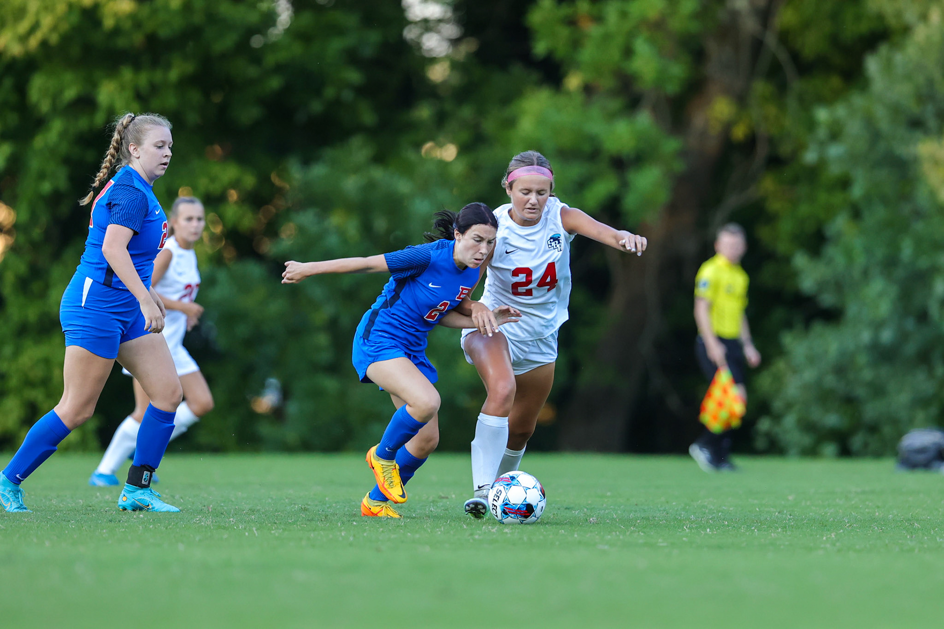 SBA Soccer vs Bartlett at Bartlett High School on Thursday, August 18, 2022. (Ryan Beatty/SBA)