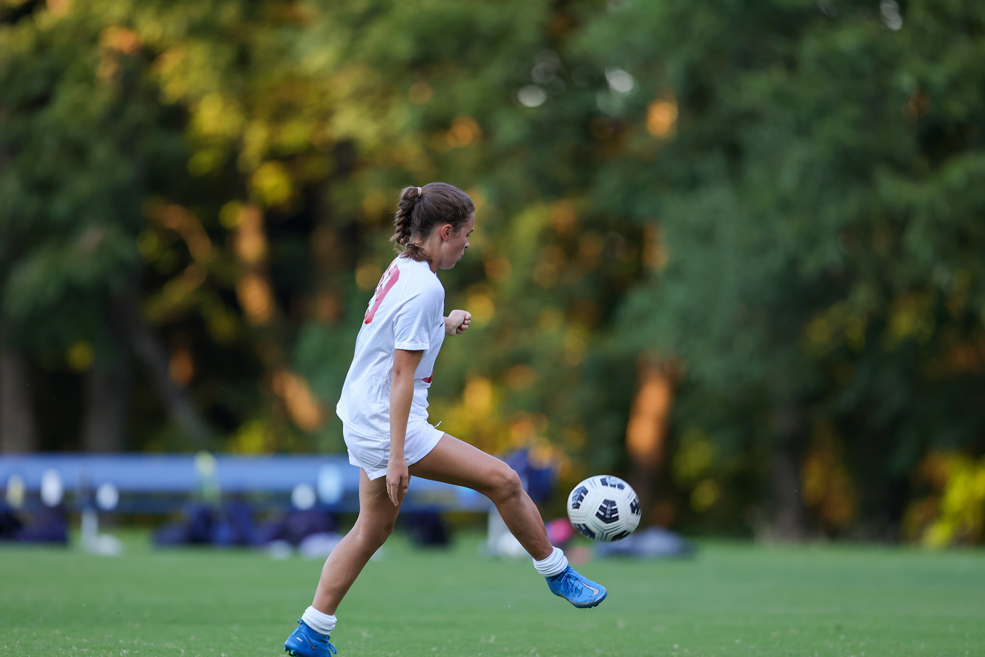 SBA Soccer vs Bartlett at Bartlett High School on Thursday, August 18, 2022. (Ryan Beatty/SBA)