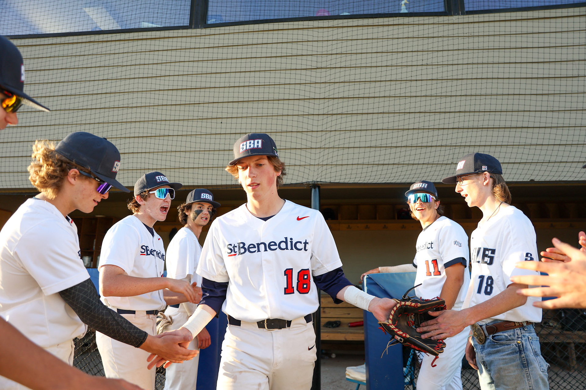 SBA Baseball Senior Night (Ryan Beatty Photo)