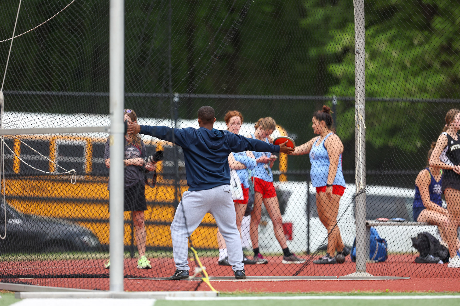 St. Benedict Track at Memphis University School in Memphis, TN on May 3, 2022. (Ryan Beatty/SBA)