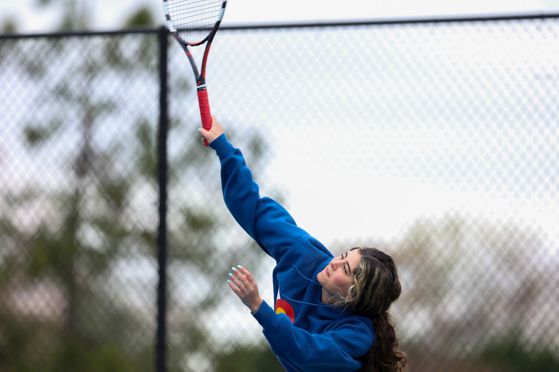 St. Benedict Tennis vs Brighton Cardinals on Wednesday April 6, 2022 at St. Benedict At Auburndale High School in Memphis, TN. (Ryan Beatty/SBA)