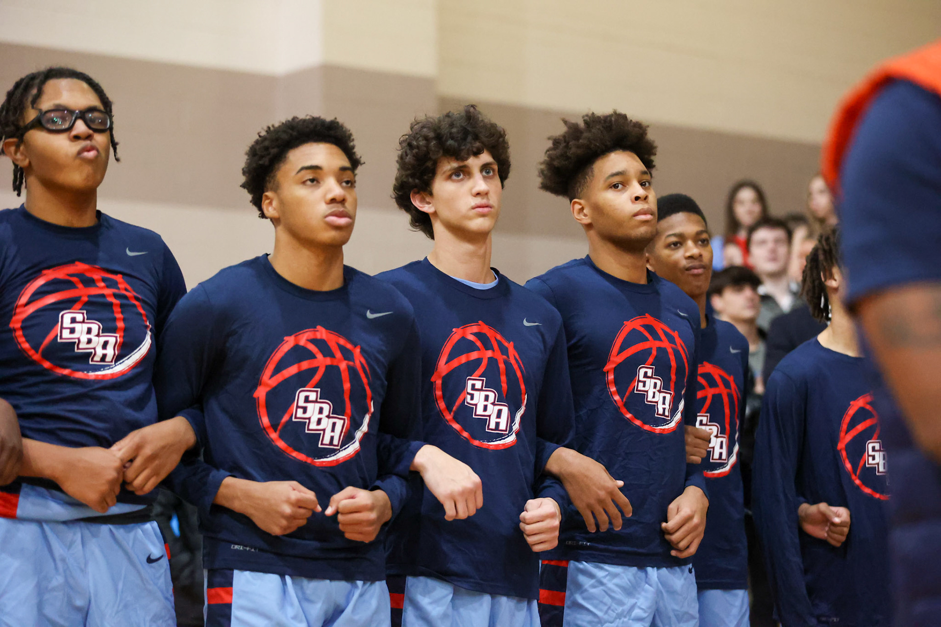 SBA Boys Basketball at MUS. (Ryan Beatty Photo)