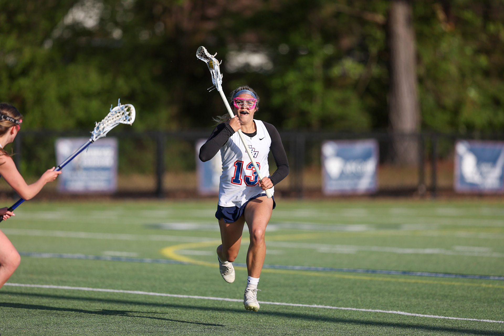 St. Benedict Girls Lacrosse vs St. Agnes on Senior Night at St. Benedict at Auburndale in Memphis, TN on April 19, 2022. (Ryan Beatty/SBA)