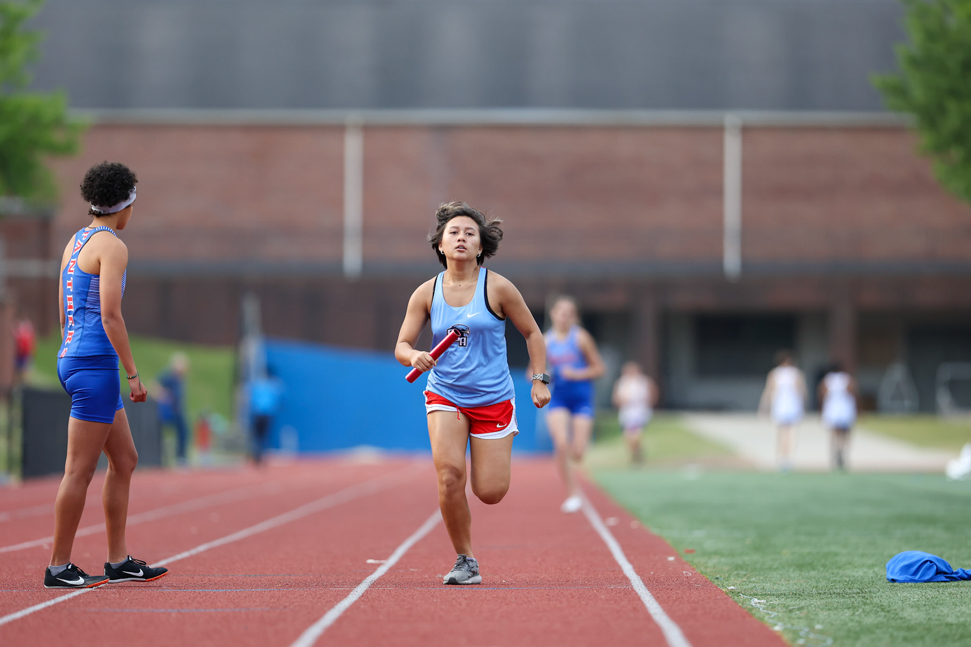 St. Benedict Track at Memphis University School in Memphis, TN on May 3, 2022. (Ryan Beatty/SBA)