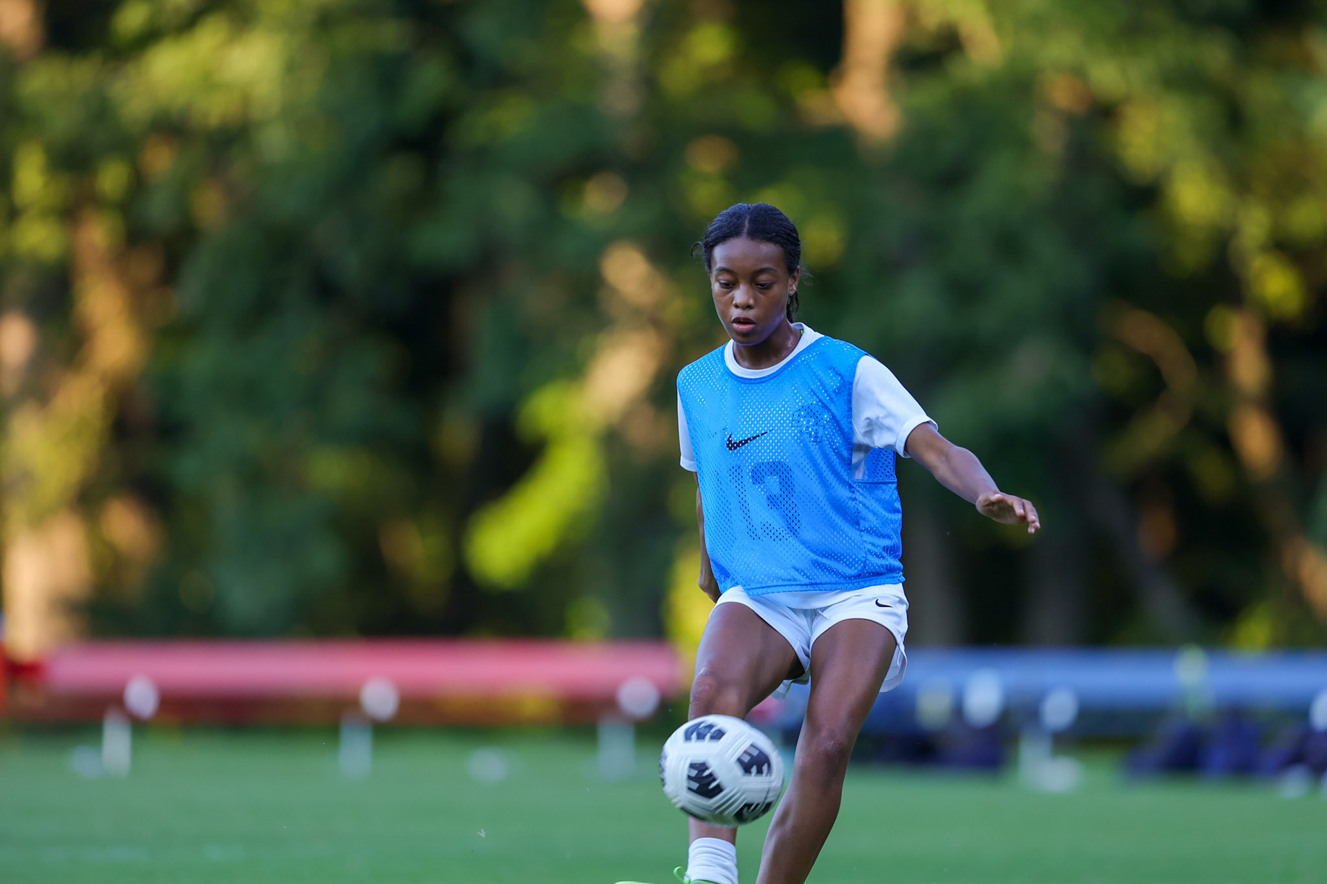 SBA Soccer vs Bartlett at Bartlett High School on Thursday, August 18, 2022. (Ryan Beatty/SBA)