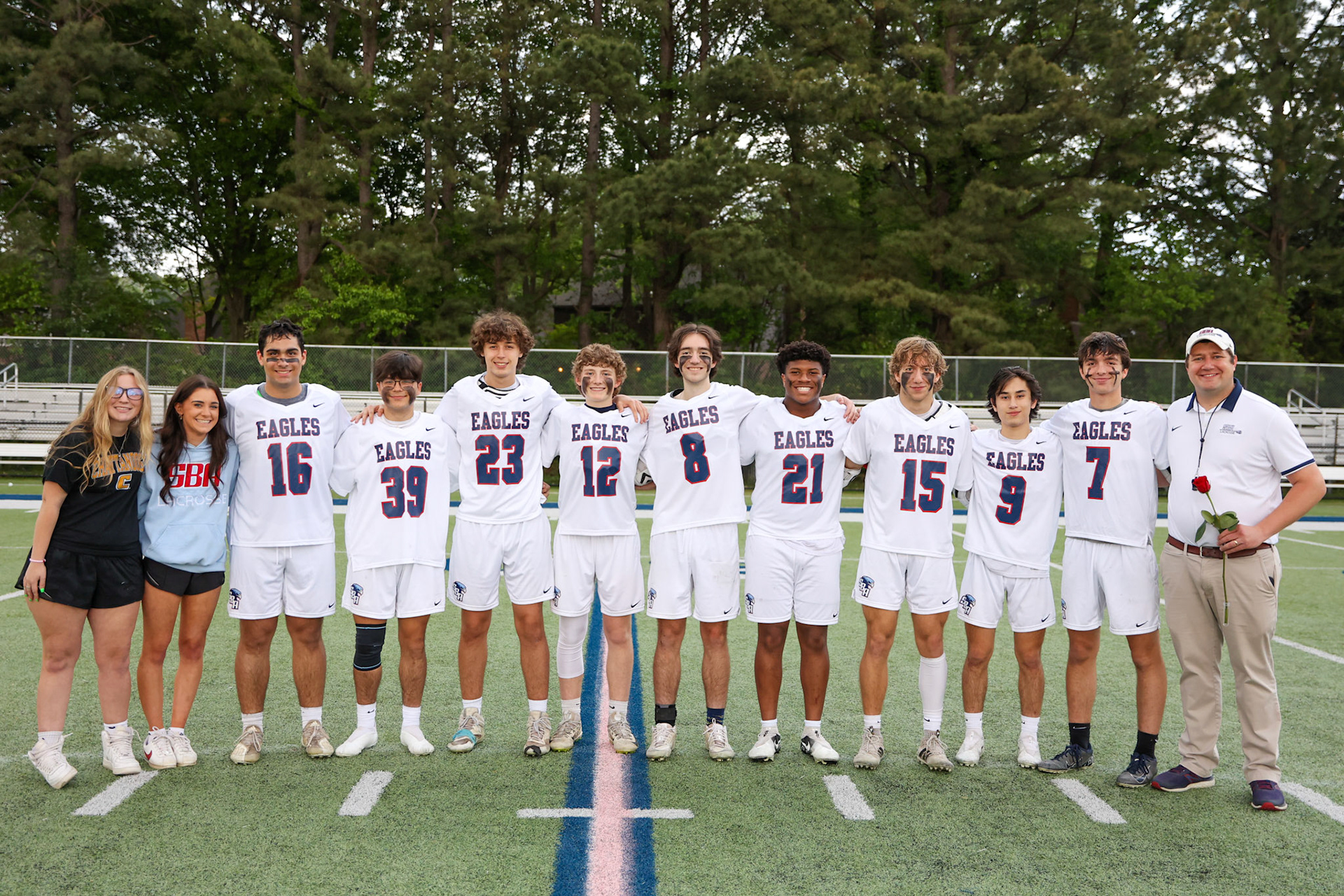 SBA Boys Lacrosse Senior Night (Ryan Beatty Photo)