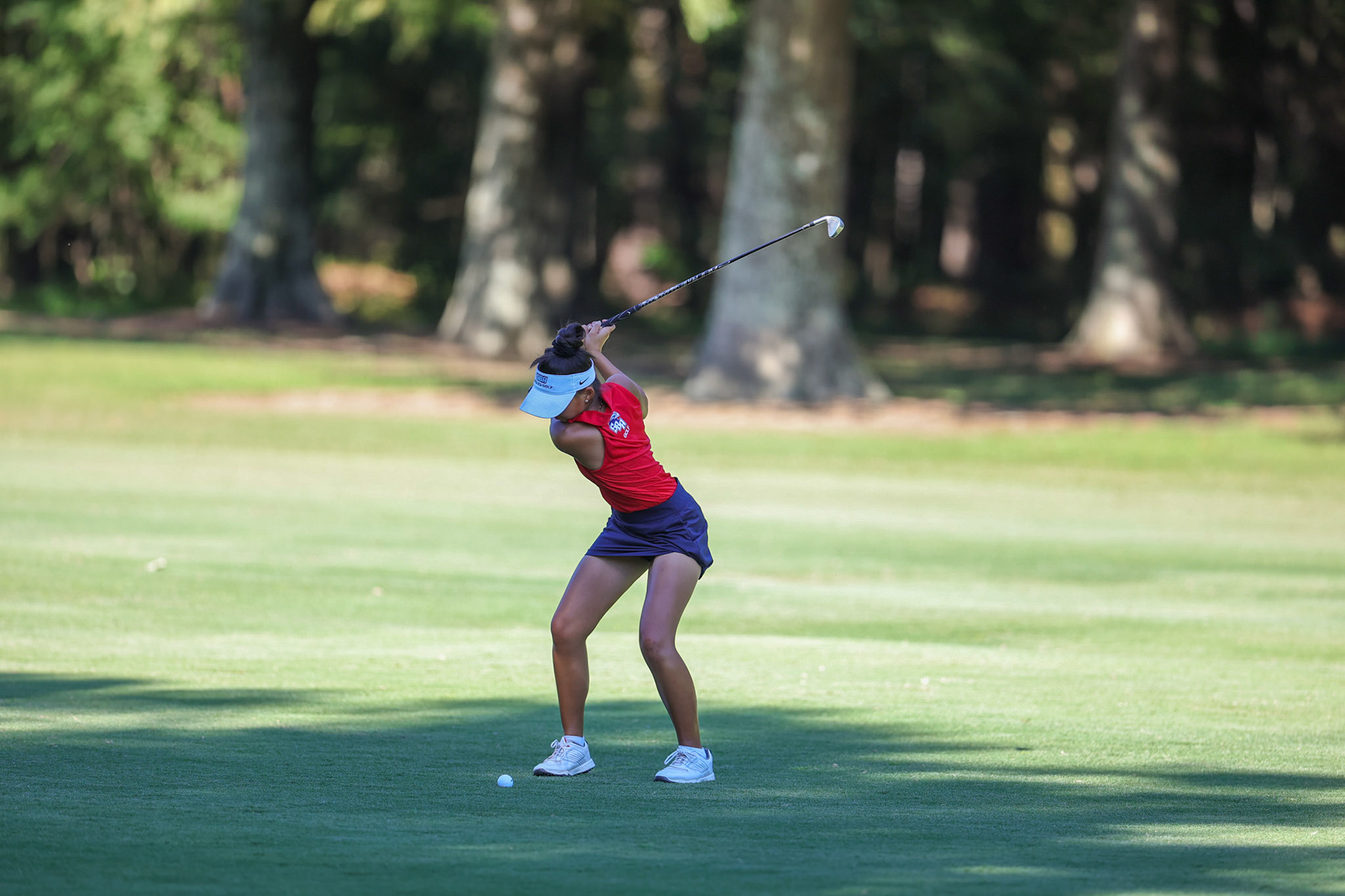 St. Benedict Girls Golf at Windyke on August 31, 2022. (Ryan Beatty/SBA)