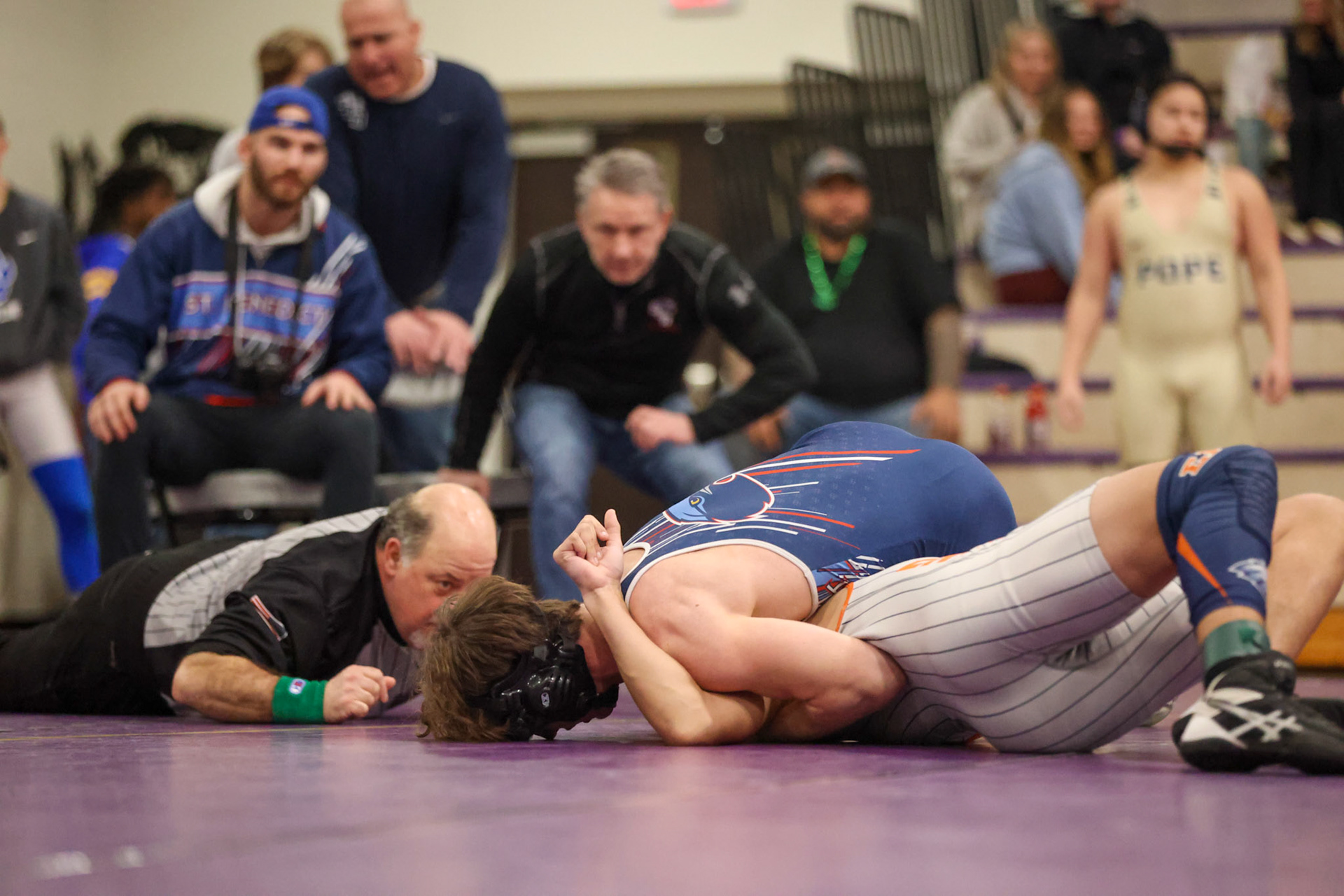SBA Wrestling Regional Tournament on Saturday, Feb. 11, 2023. (Ryan Beatty Photo)