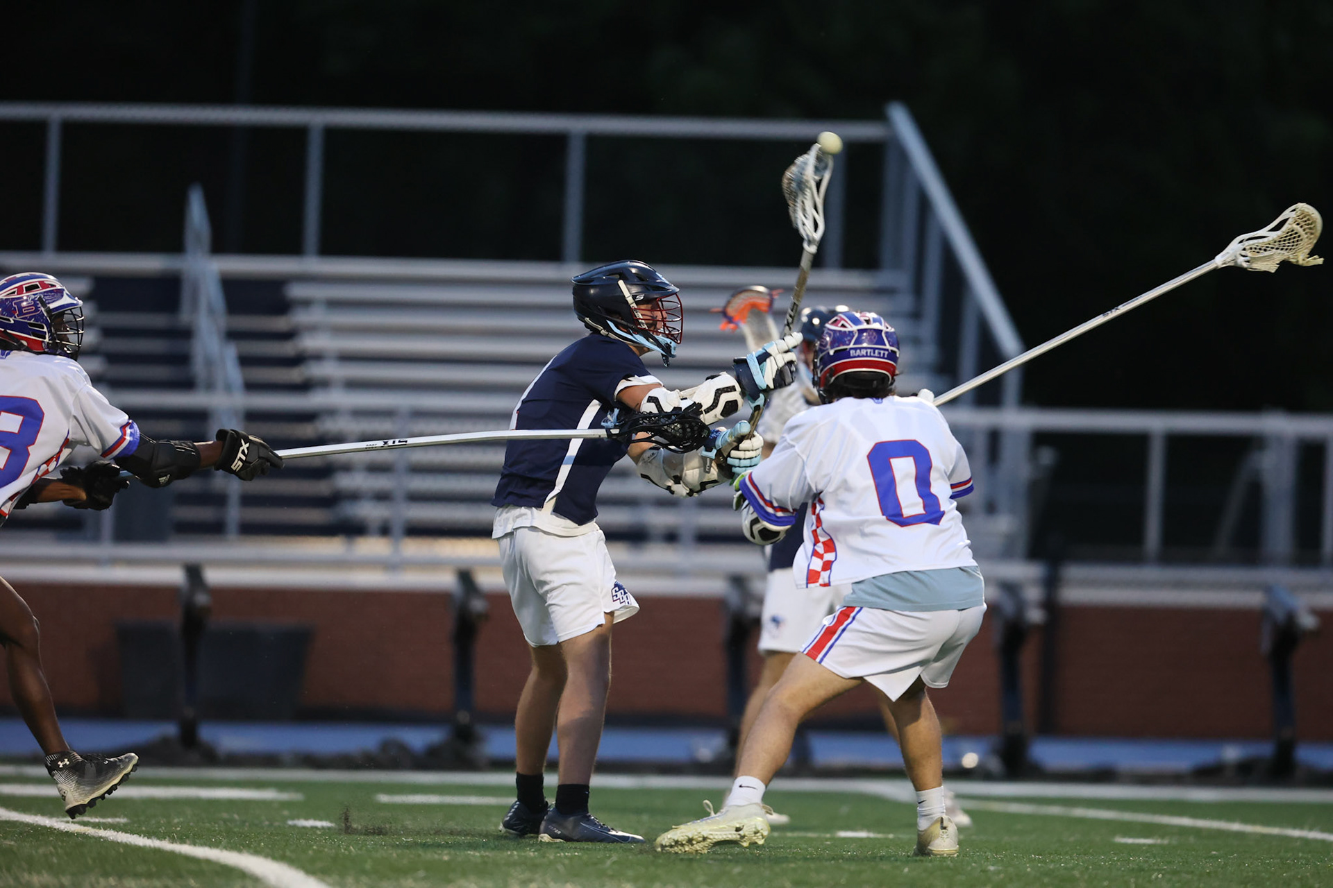 Boys Lacrosse vs Bartlett. (Ryan Beatty Photo)