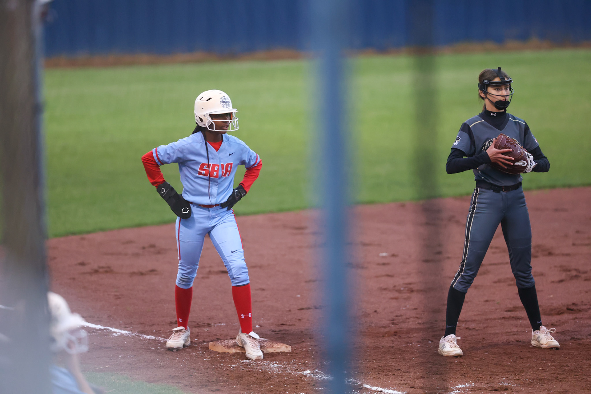 St. Benedict Softball vs Millington on Senior Night at St. Benedict at Auburndale in Memphis, TN on April 20, 2022. (Ryan Beatty/SBA)