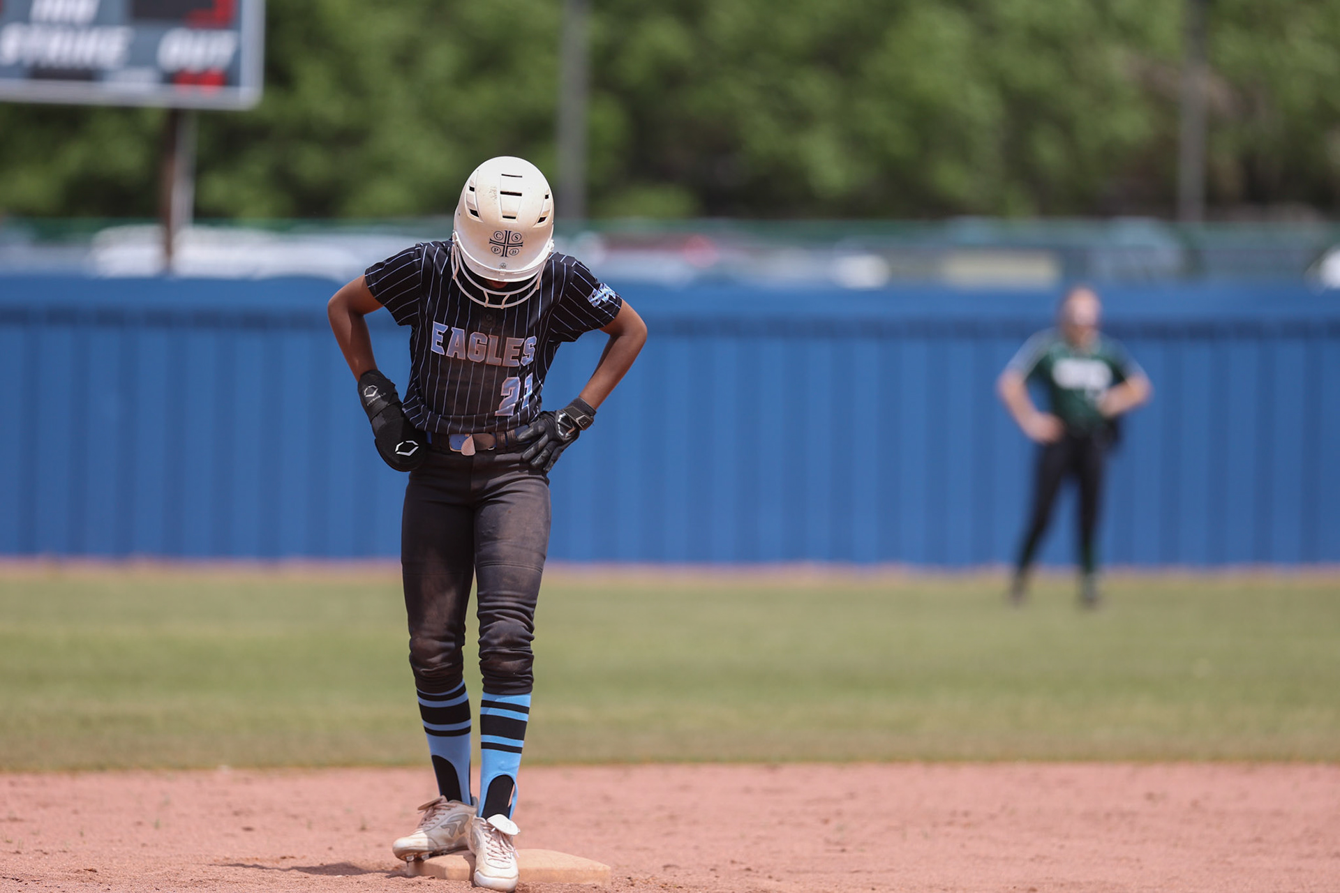 St. Benedict Softball vs Briarcrest at St. Benedict at Auburndale High School on April 23, 2022.  (Ryan Beatty/SBA)