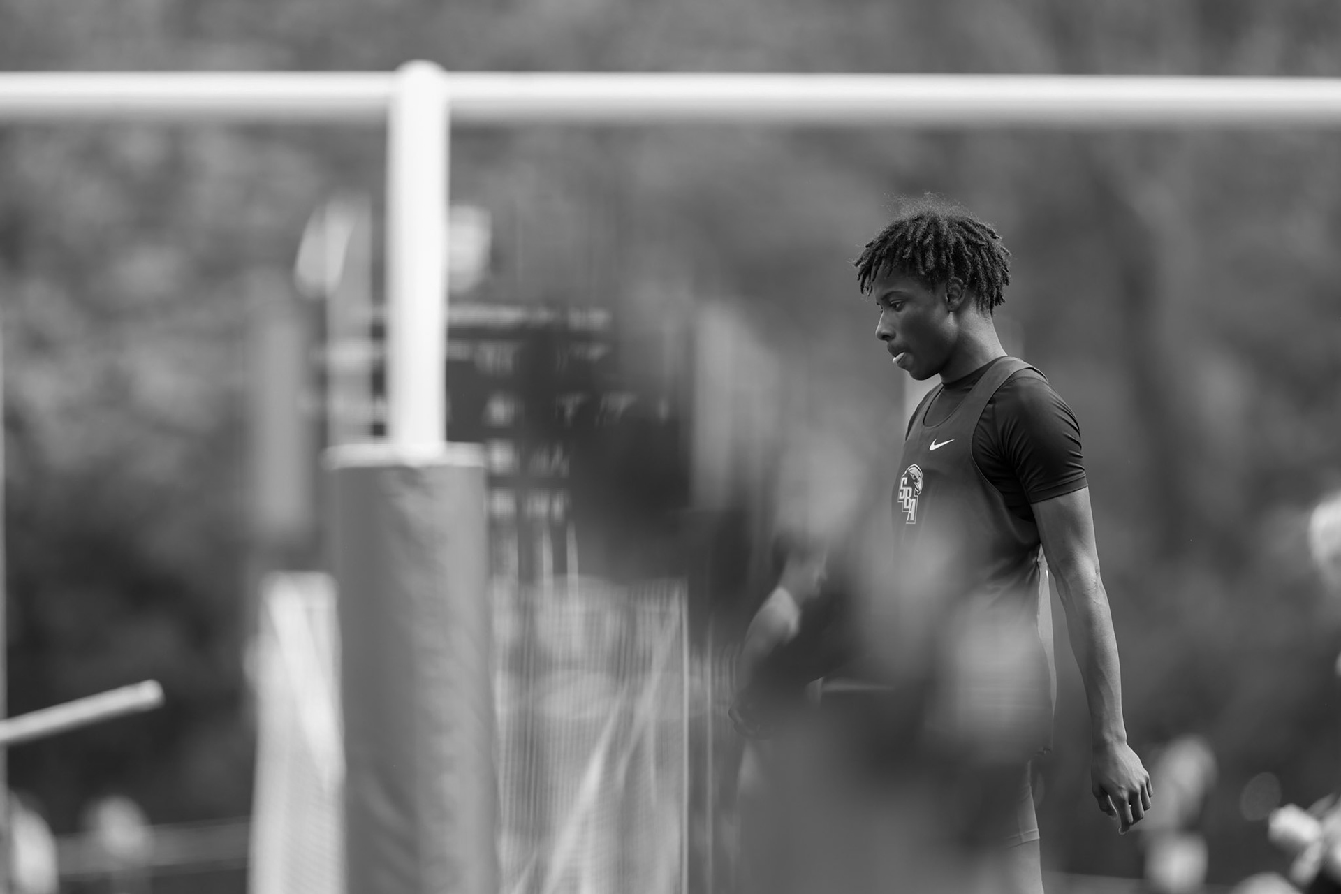 St. Benedict Track at Memphis University School in Memphis, TN on May 3, 2022. (Ryan Beatty/SBA)