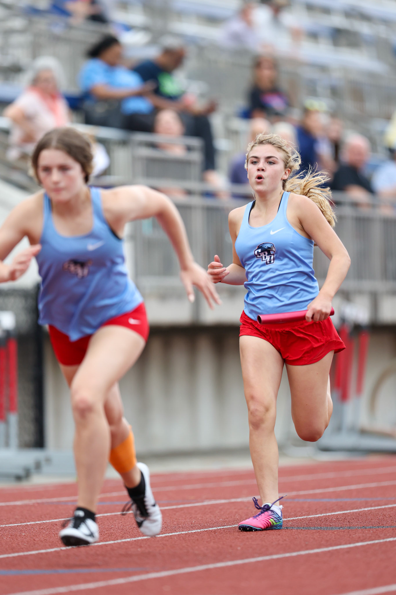 St. Benedict Track at Memphis University School in Memphis, TN on May 3, 2022. (Ryan Beatty/SBA)