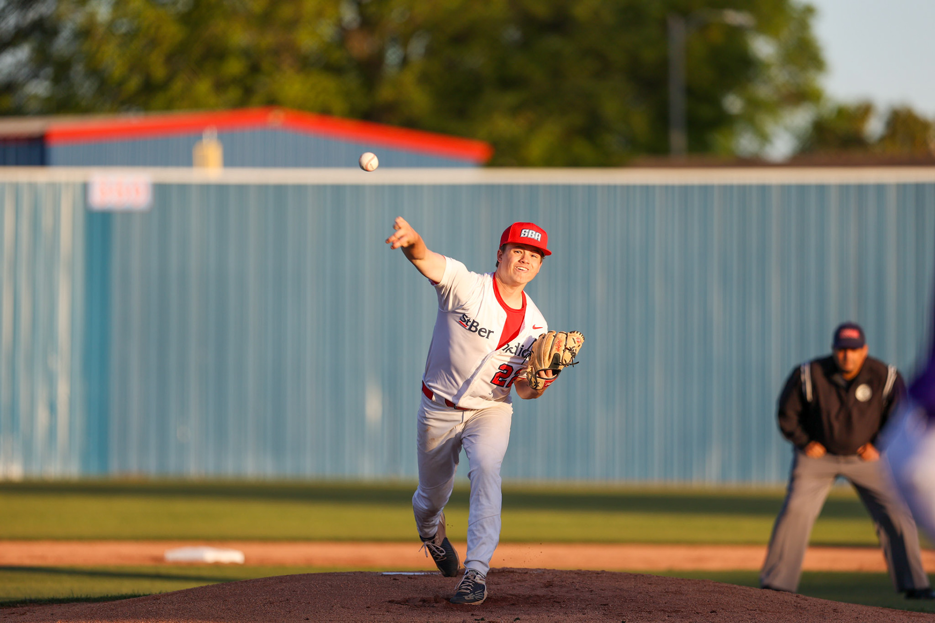 St. Benedict Baseball Senior Night vs CBHS at St. Benedict at Auburndale High School on April 26, 2022.  (Ryan Beatty/SBA)